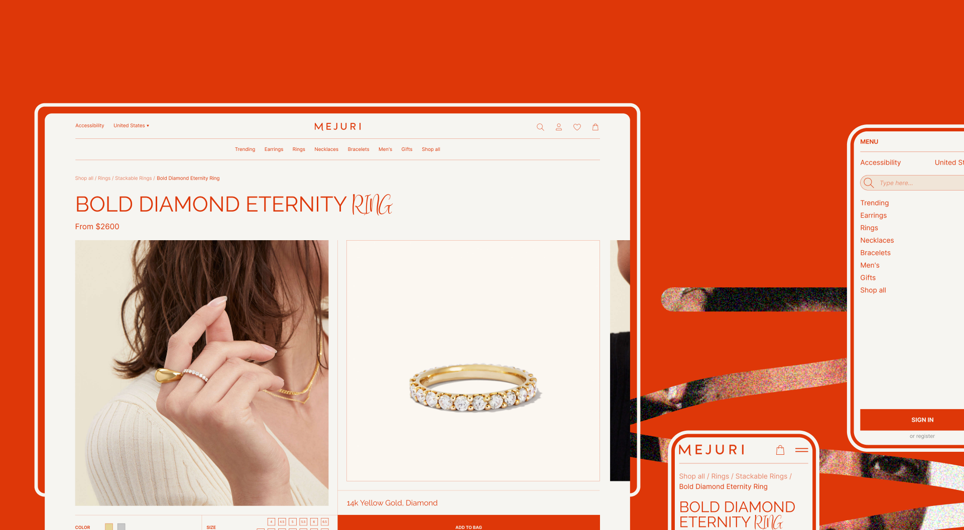 Mejuri | E-commerce — Изображение №9 — Интерфейсы на Dprofile