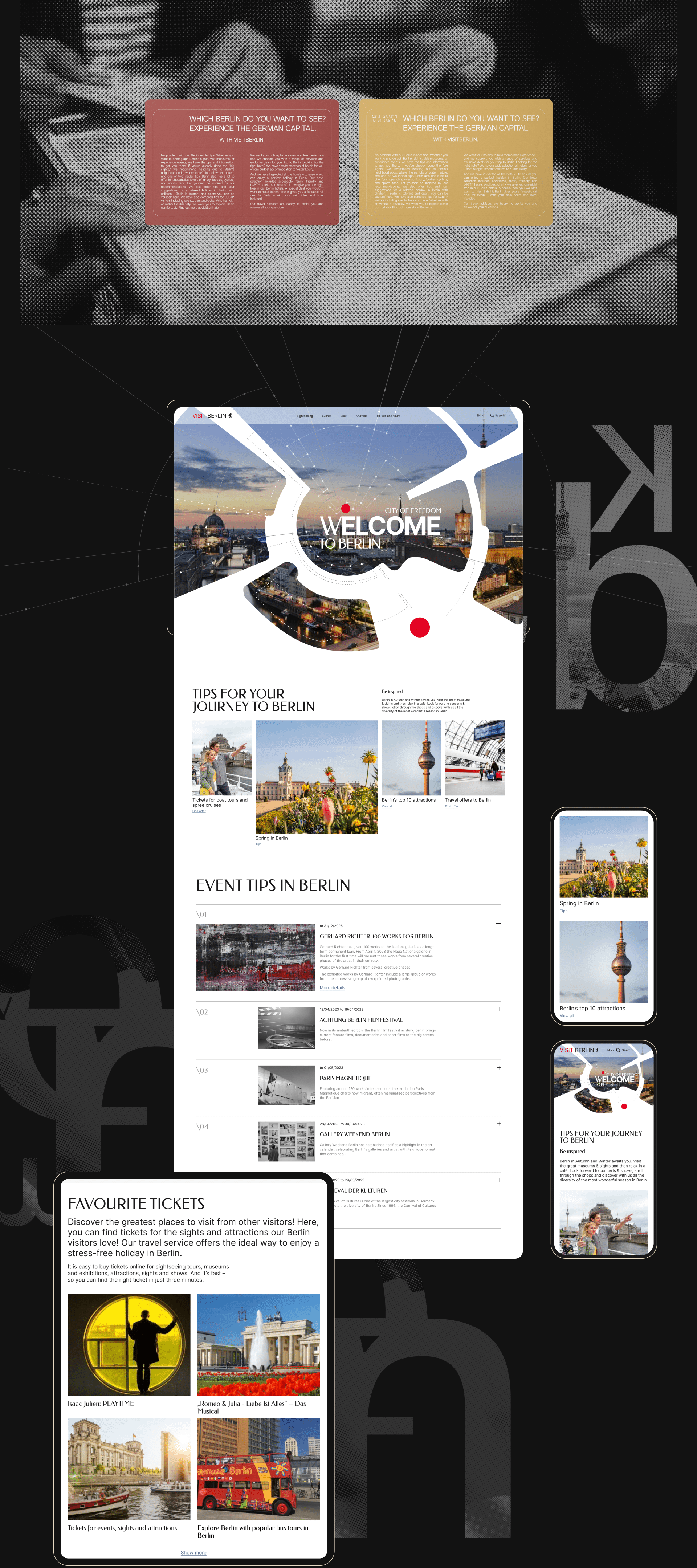 visitBerlin | Landing page — Изображение №3 — Интерфейсы на Dprofile