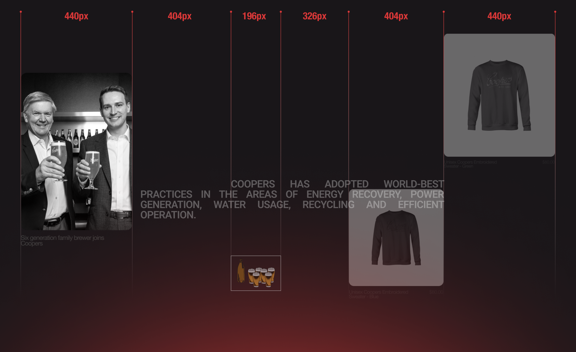 Coopers beer | Corporate website — Изображение №8 — Интерфейсы, Анимация на Dprofile