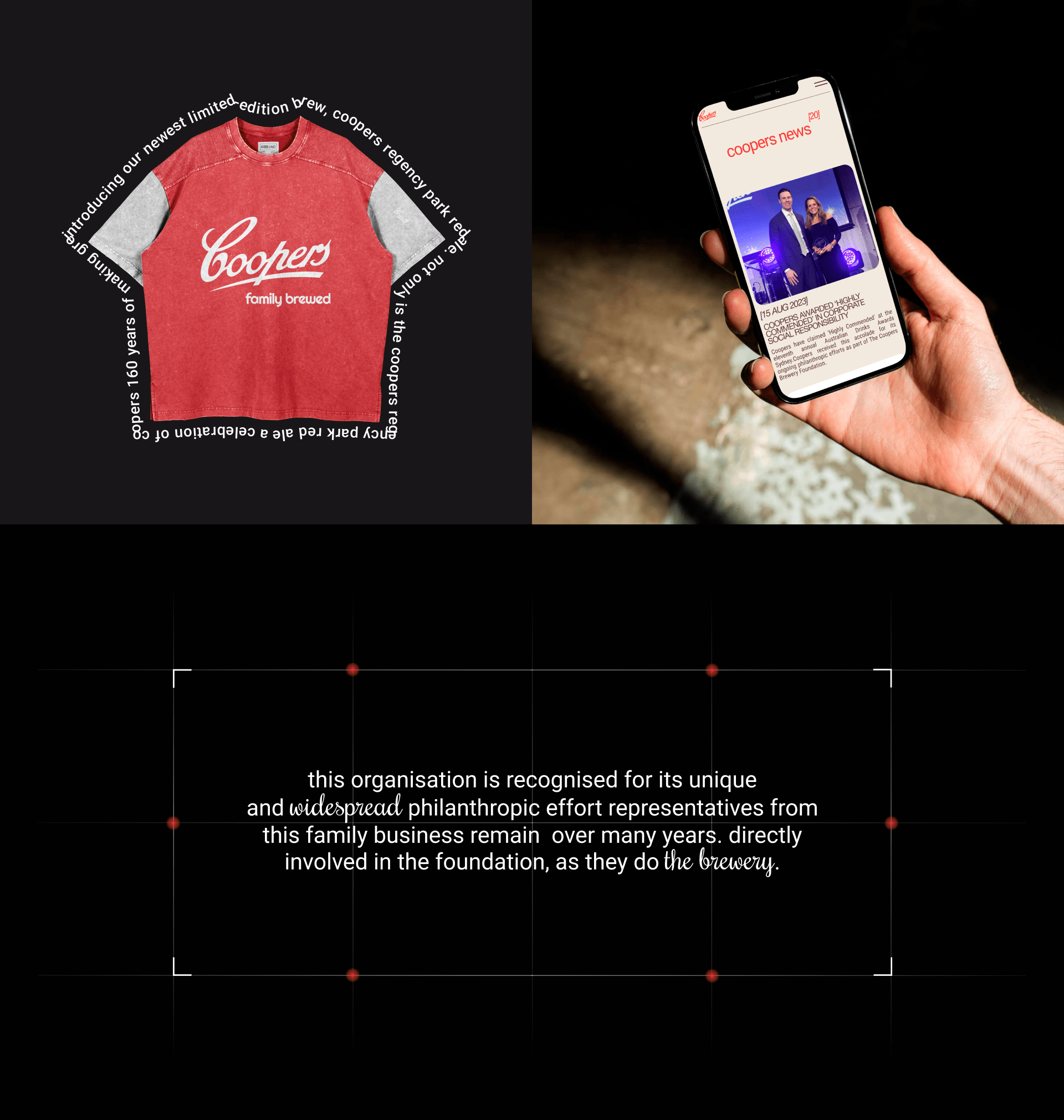 Coopers beer | Corporate website — Изображение №11 — Интерфейсы, Анимация на Dprofile