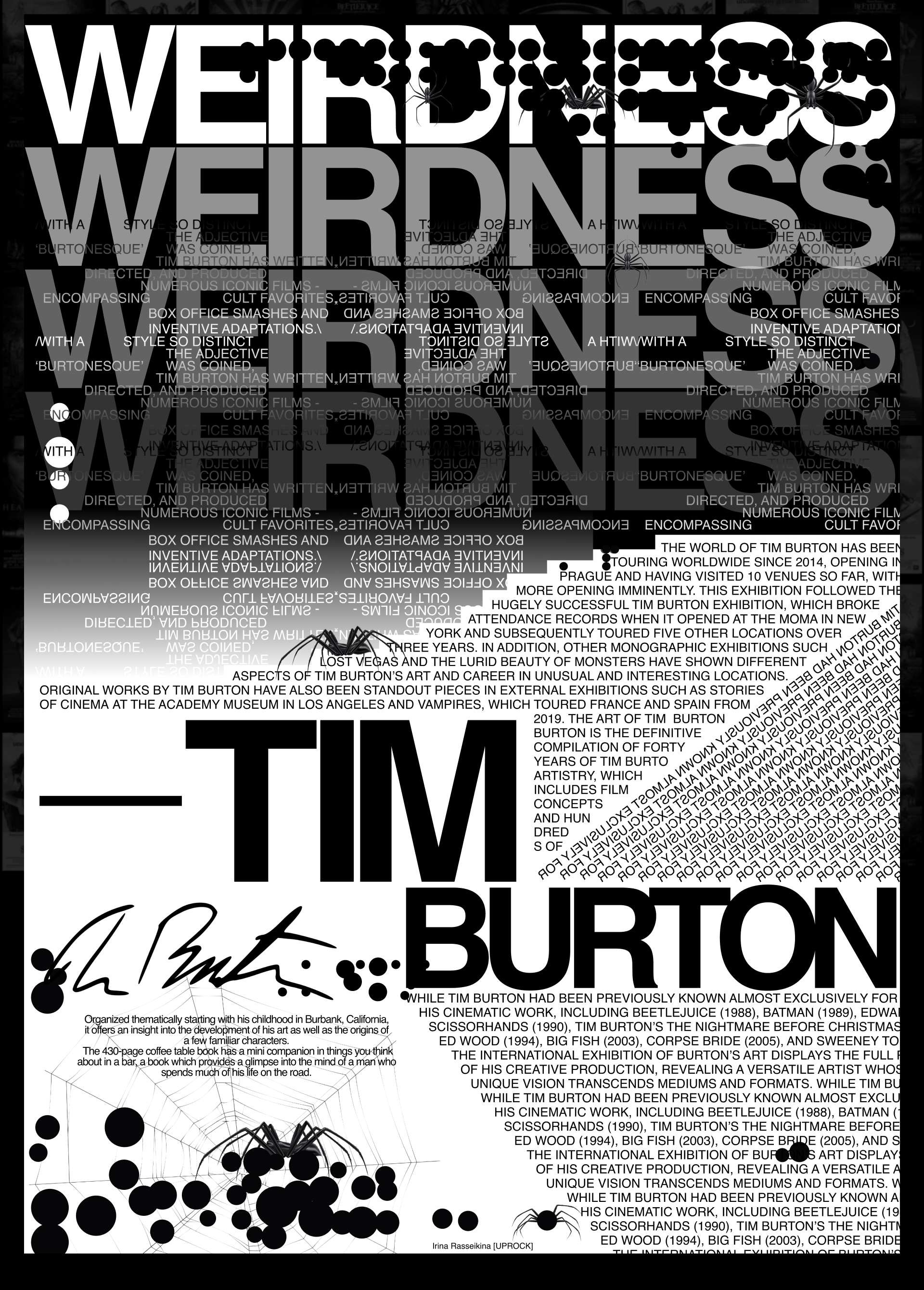 TIM BURTON | Posters collection — Изображение №2 — Графика, Анимация на Dprofile