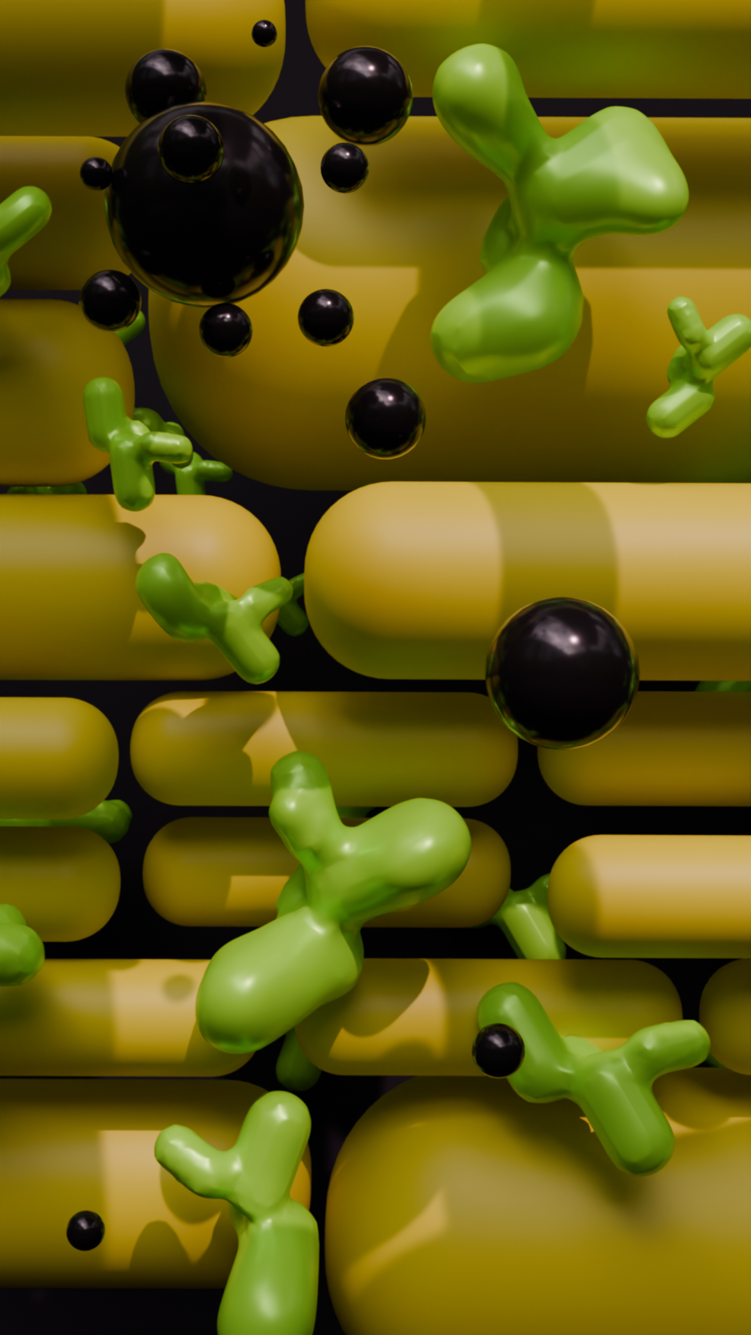 3D Abstract Wallpapers — Изображение №5 — Иллюстрация, 3D на Dprofile