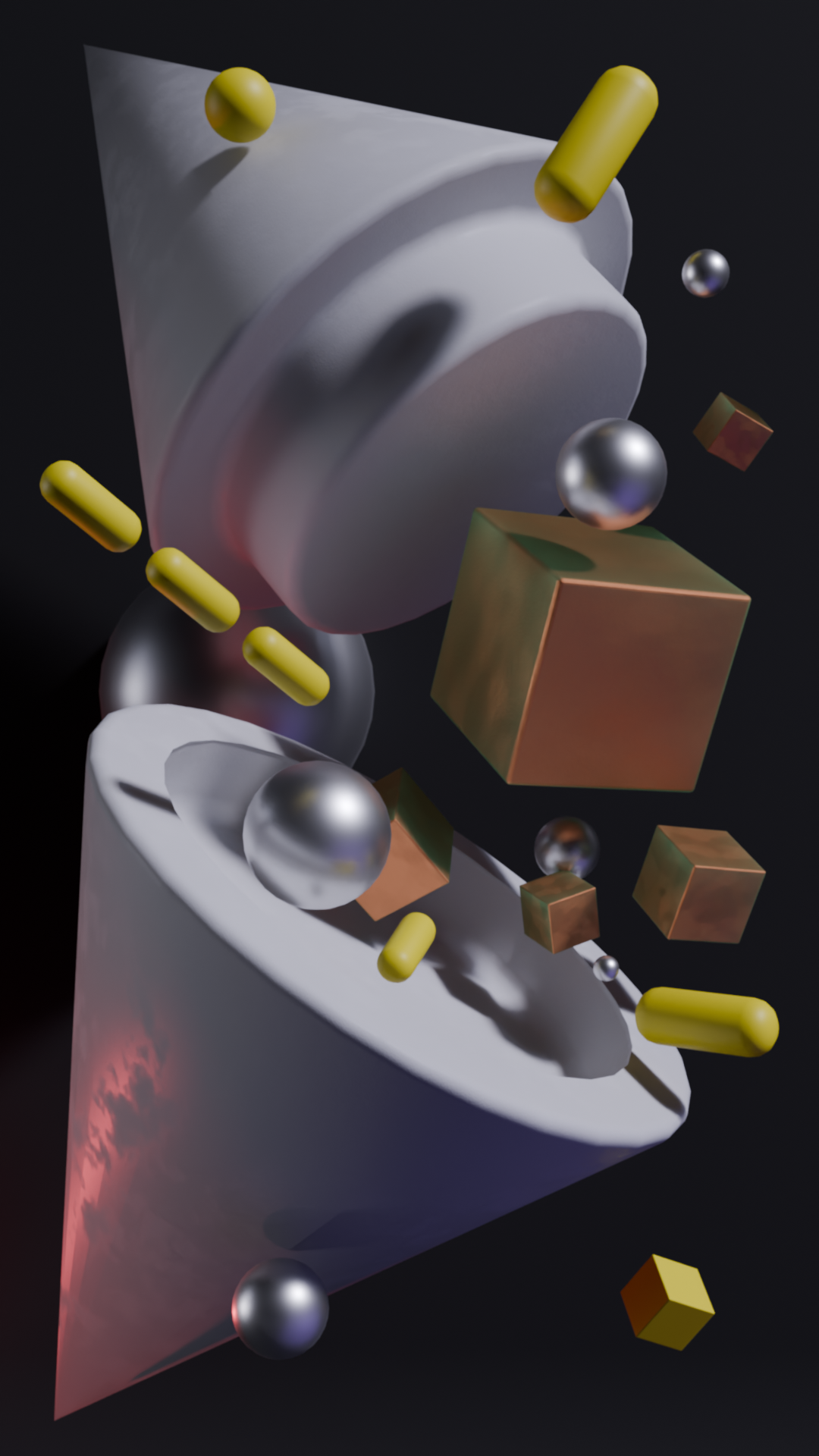 3D Abstract Wallpapers — Изображение №1 — Иллюстрация, 3D на Dprofile