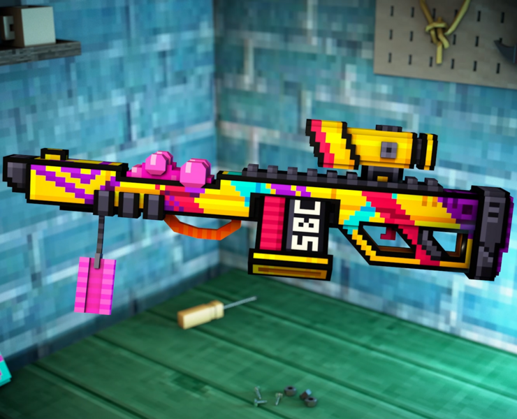 Pixel Gun 3D | Mobile game ads на Dprofile