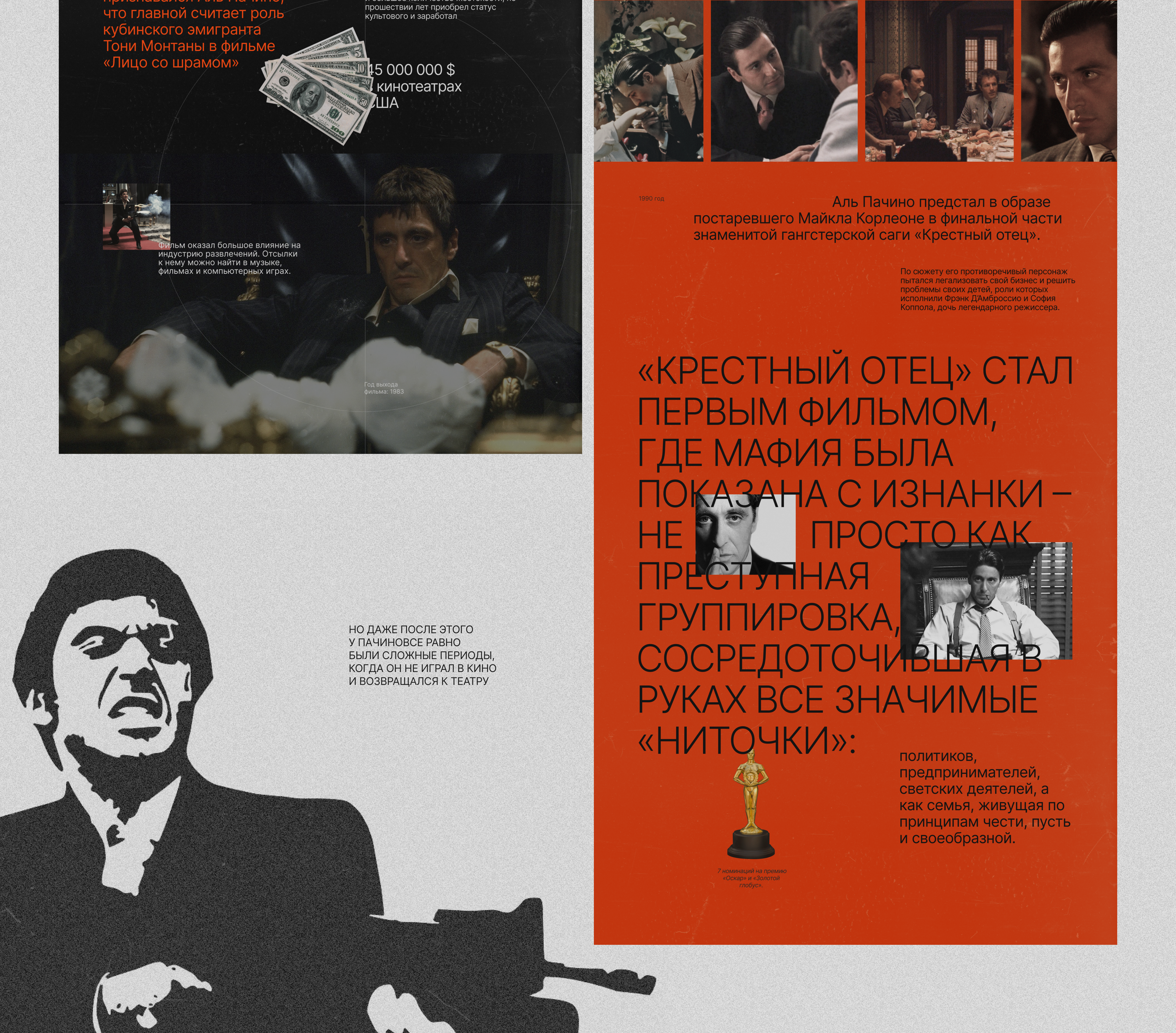 LONGREAD | AL PACINO — Изображение №10 — Интерфейсы на Dprofile