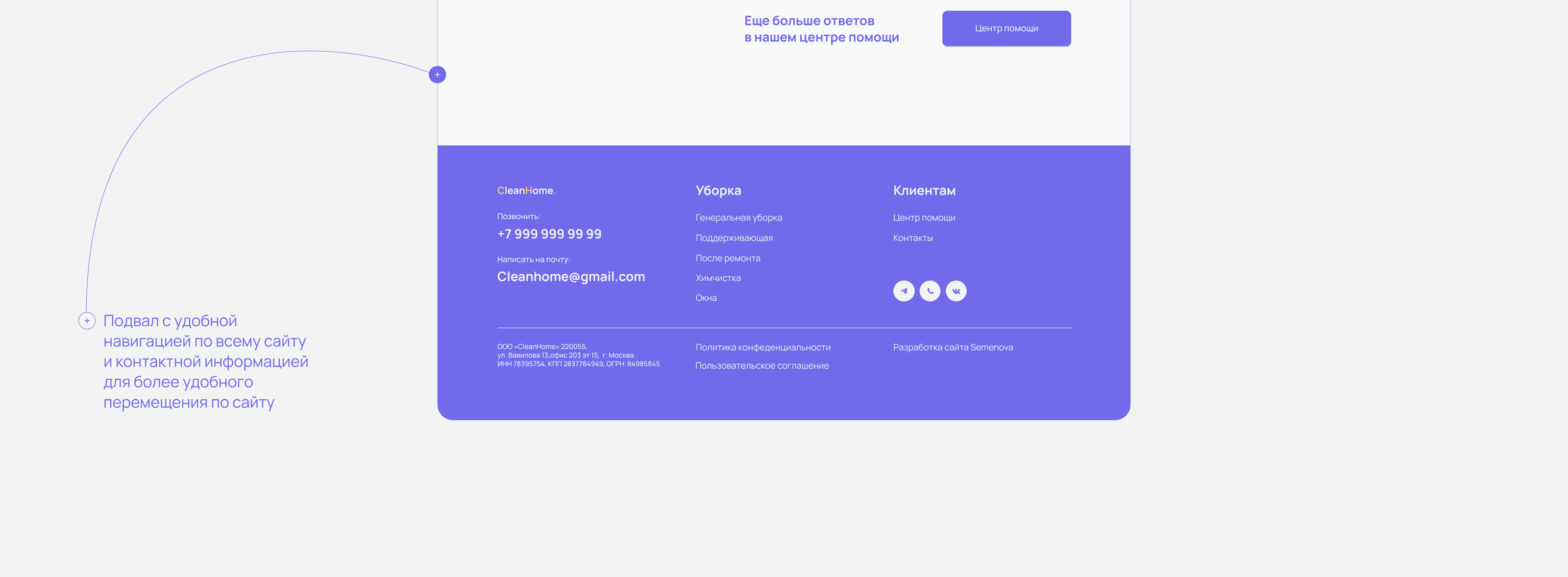 Cleaning service | CleanHome — Изображение №8 — Интерфейсы на Dprofile