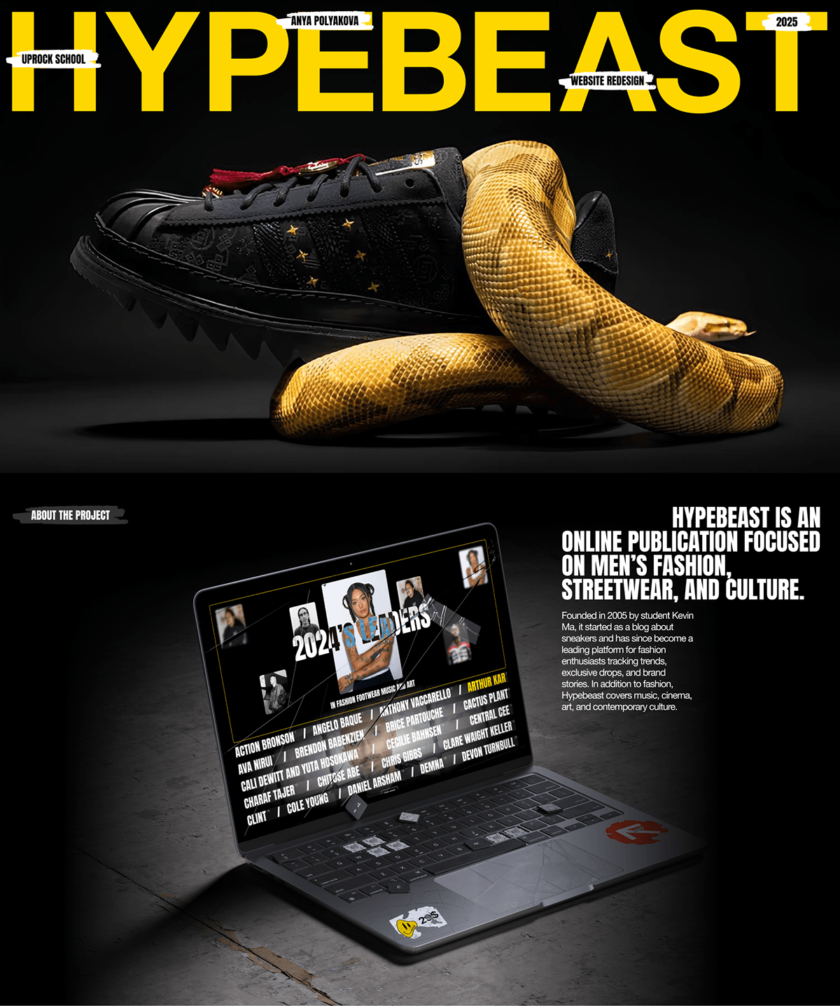 HYPEBEAST_News website_Redesign — Изображение №1 — Интерфейсы, Графика на Dprofile