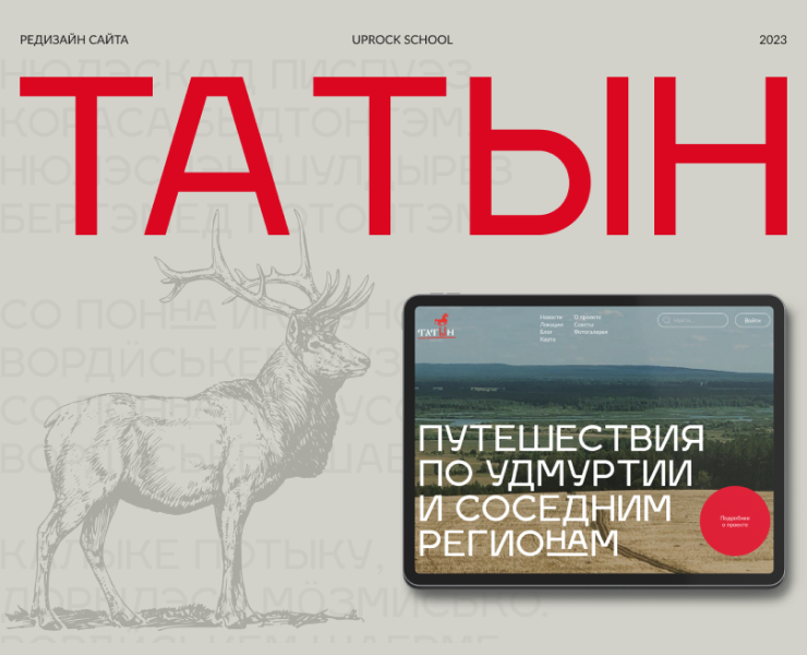 Татын-редизайн сайта — Интерфейсы на Dprofile