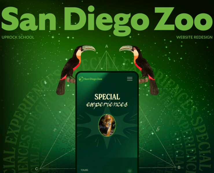 San Diego Zoo — Интерфейсы на Dprofile