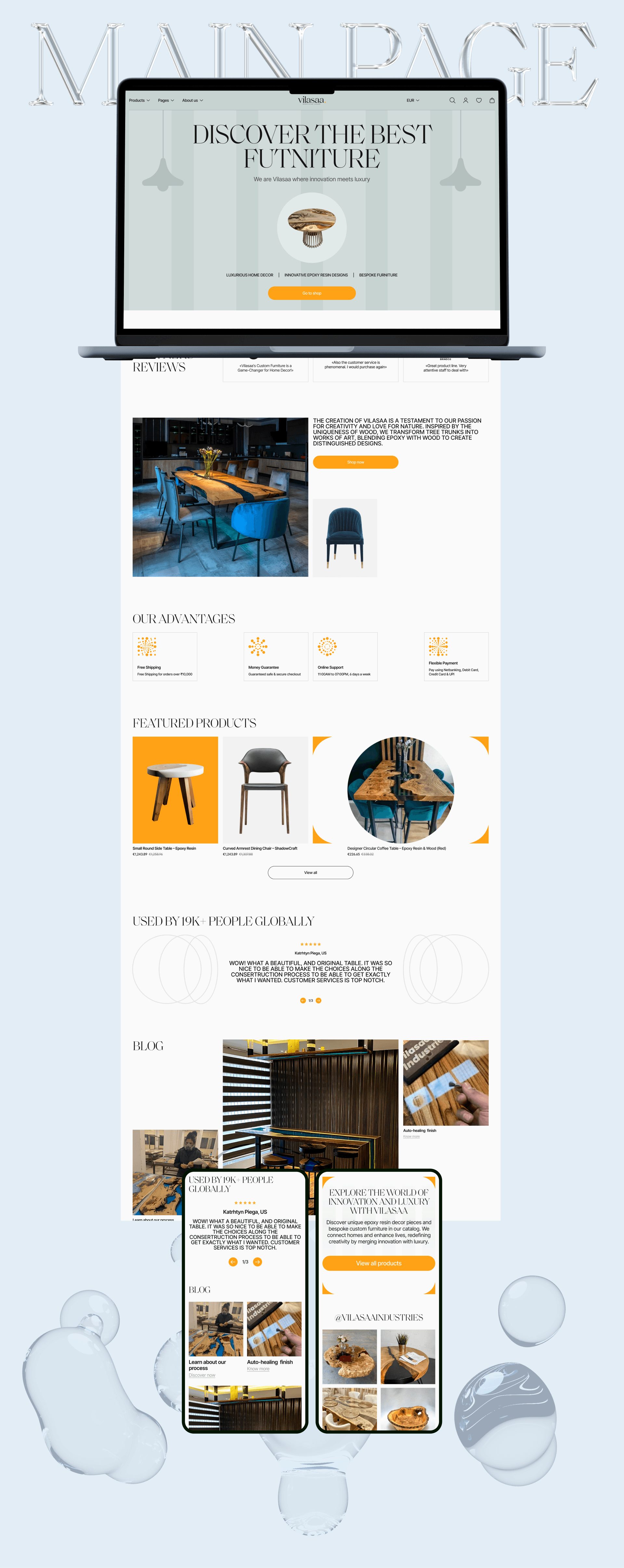 Vilassaa_E-commerce — Изображение №3 — Интерфейсы на Dprofile