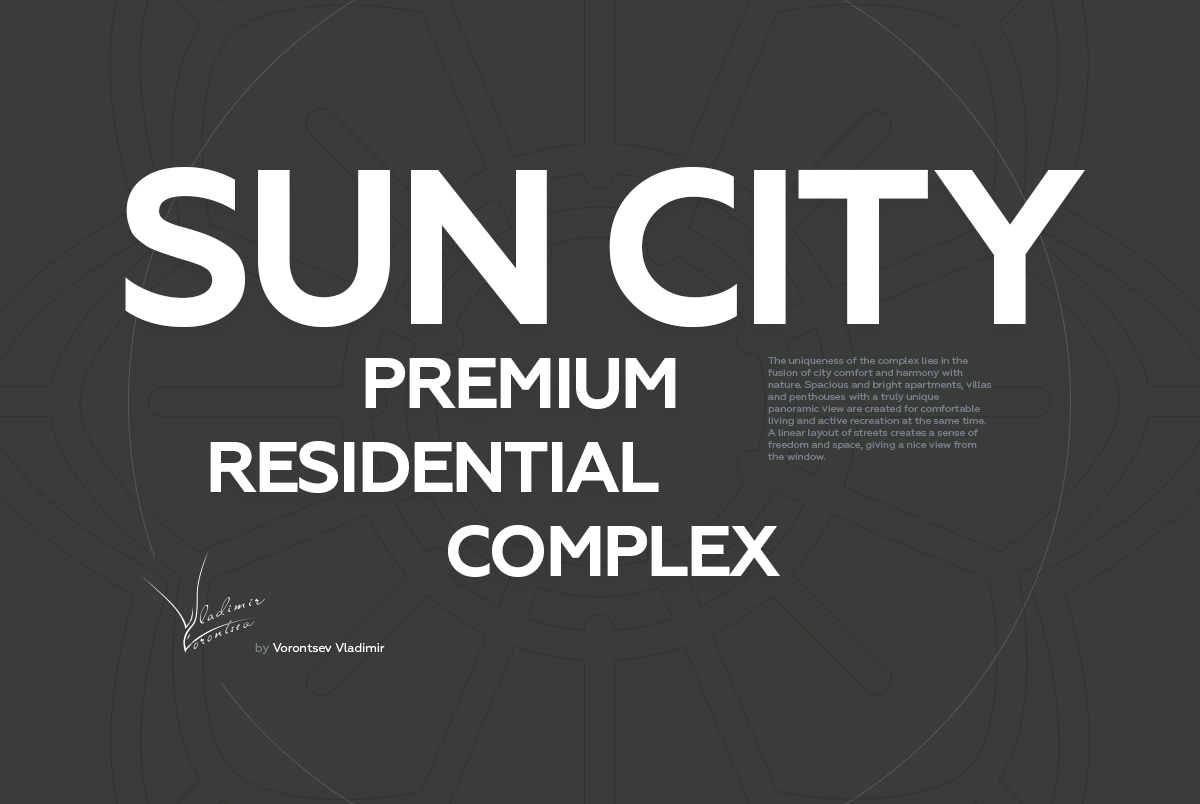 Sun City — Изображение №1 — Анимация, Интерфейсы на Dprofile