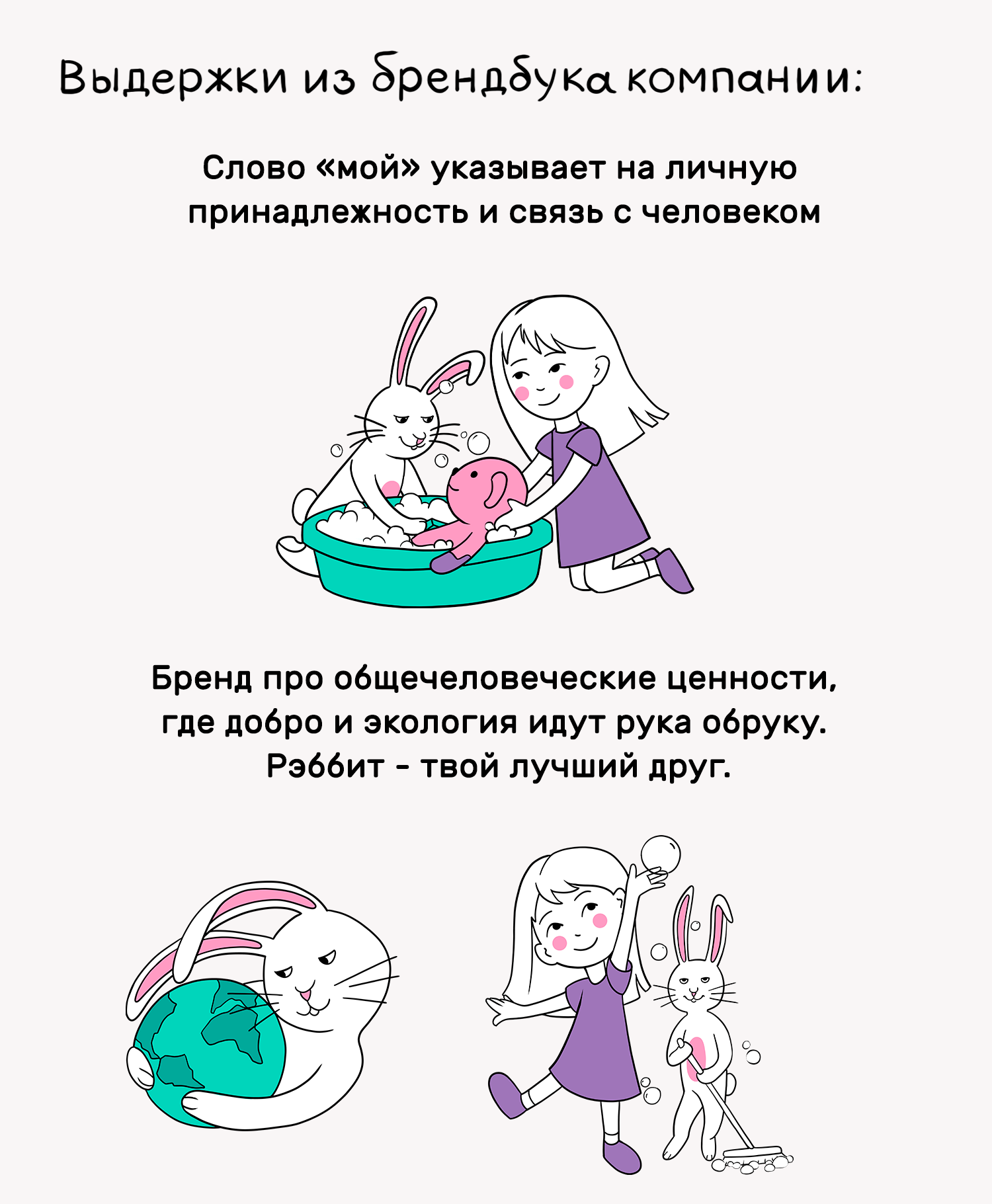 Маскот для компании "МОЙ, РЭББИТ!" — Изображение №2 — Интерфейсы, Брендинг на Dprofile