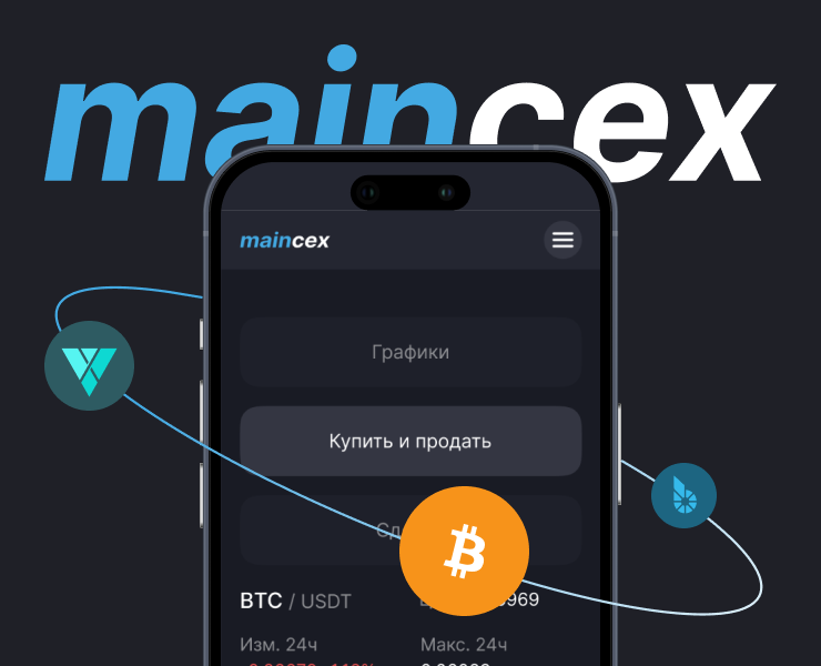 Maincex: безопасная криптовалютная биржа — Интерфейсы на Dprofile