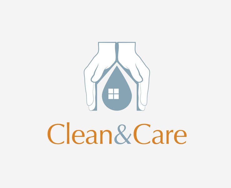 Logo_Clean&Care — Брендинг, Графика на Dprofile