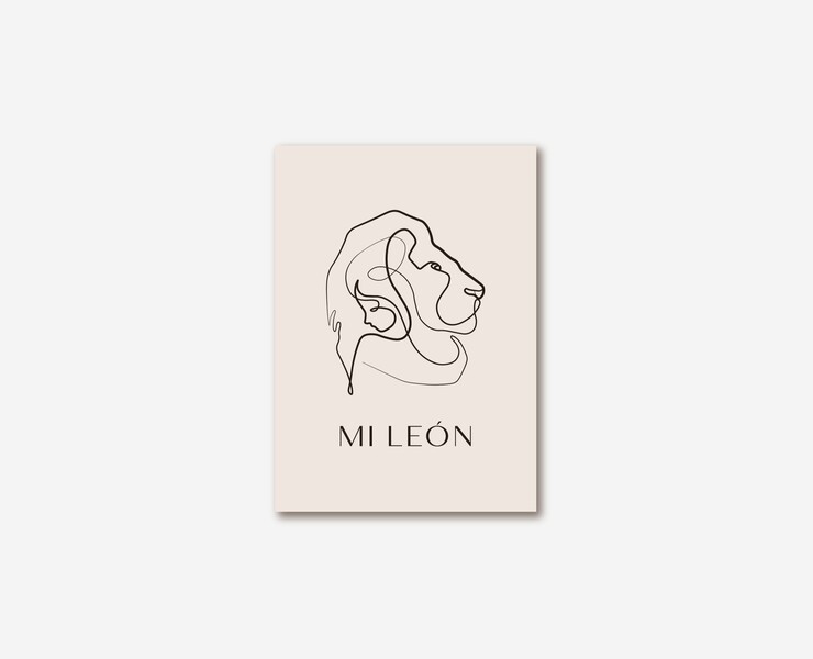 Logo_Mi Leon — Брендинг, Графика на Dprofile