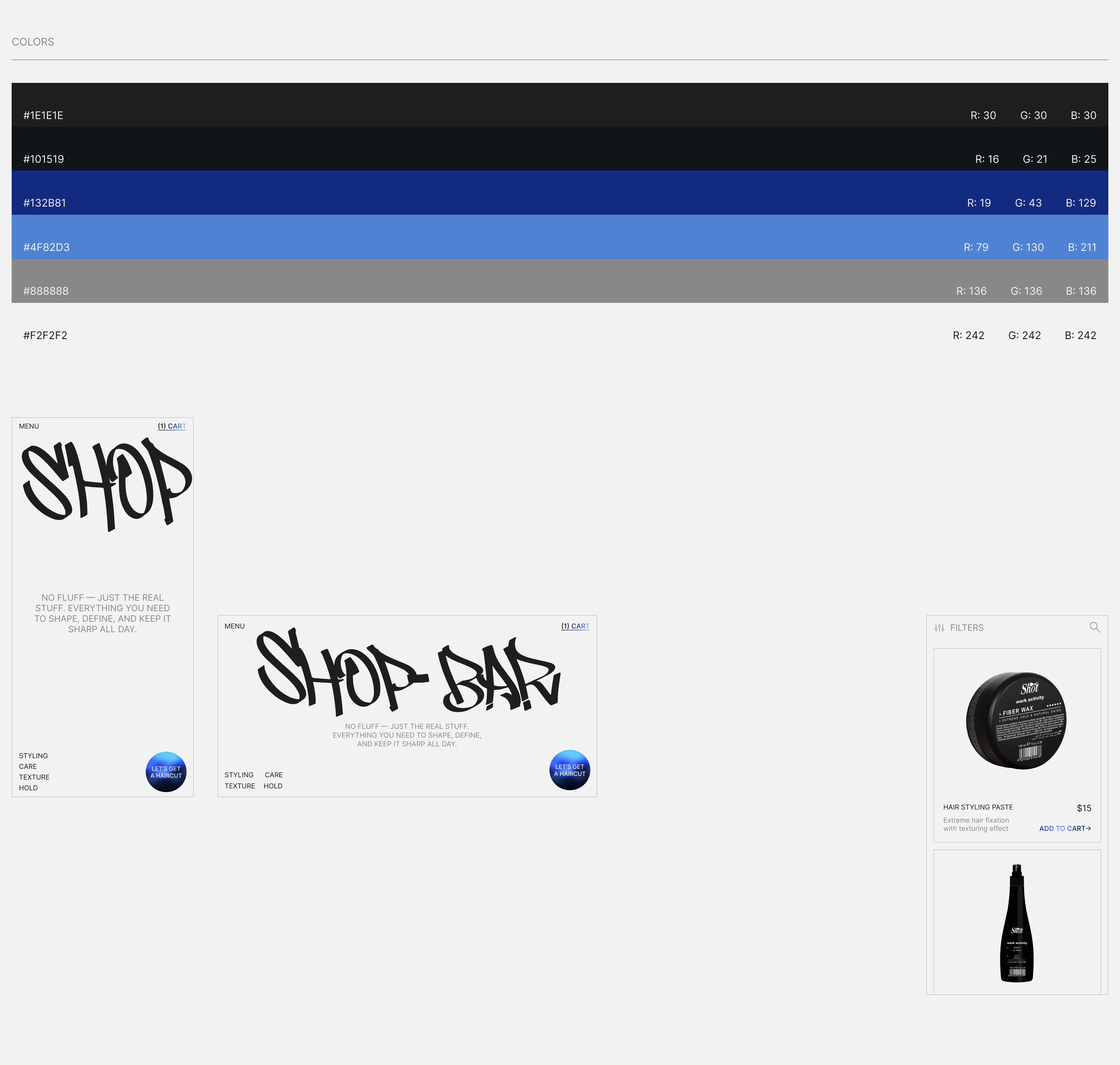 Сайт для барбершопа MAVERICK-BAR — Изображение №10 — Интерфейсы на Dprofile