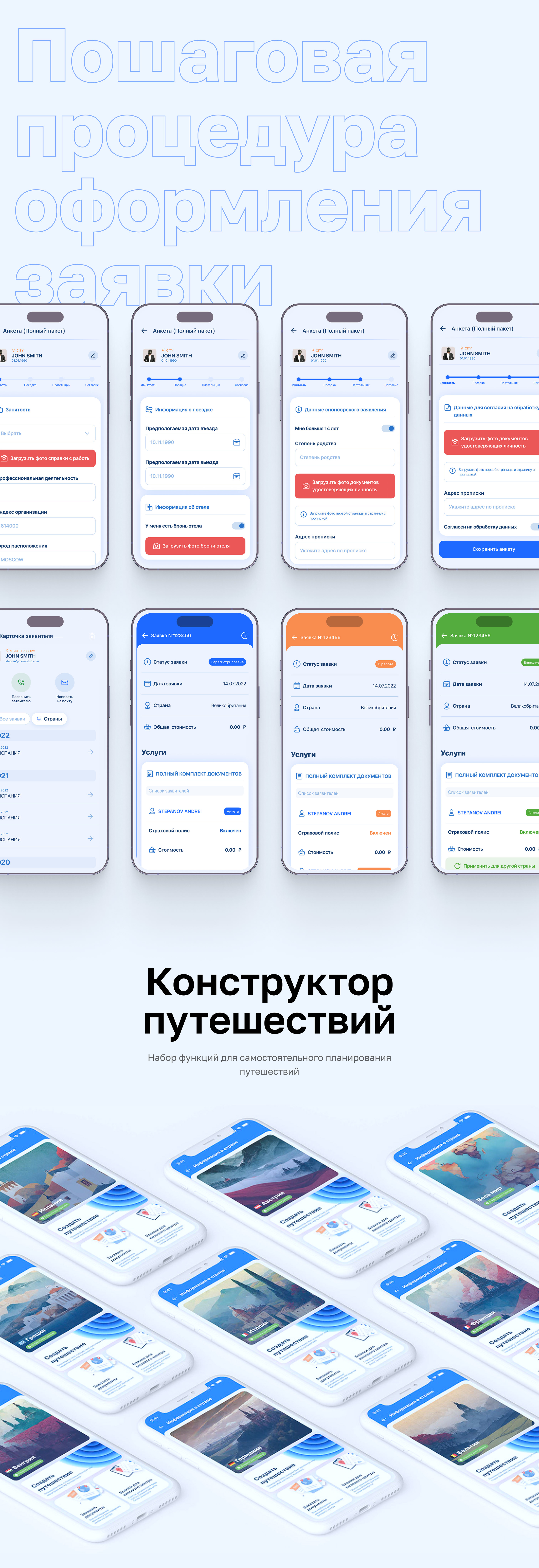 «evc» | приложение для планирования путешествий — Изображение №5 — Интерфейсы, Брендинг на Dprofile
