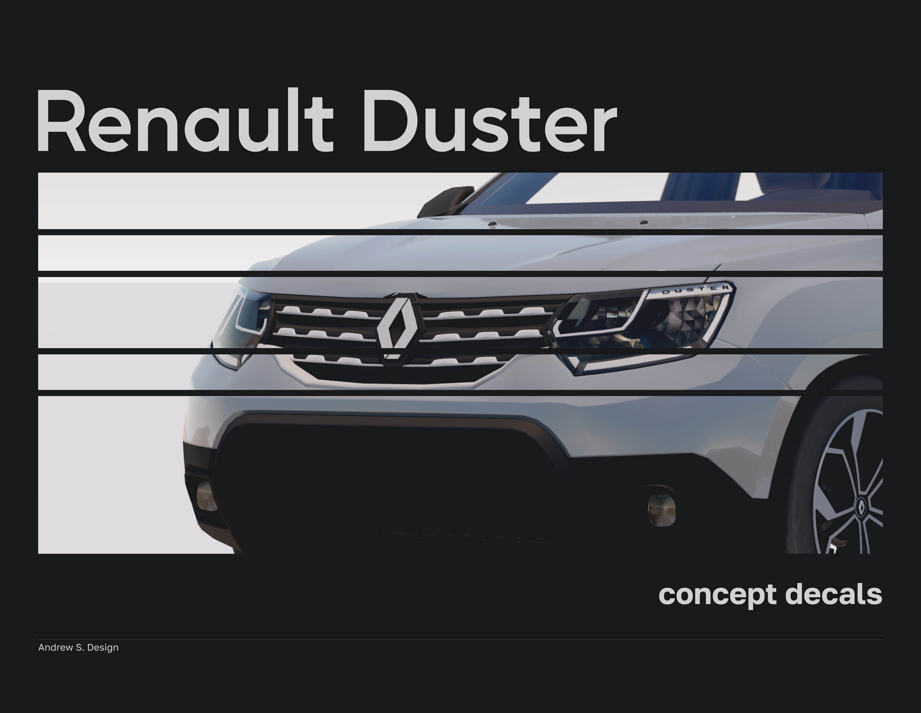 Renault Duster decals — Изображение №1 — Брендинг, Графика на Dprofile