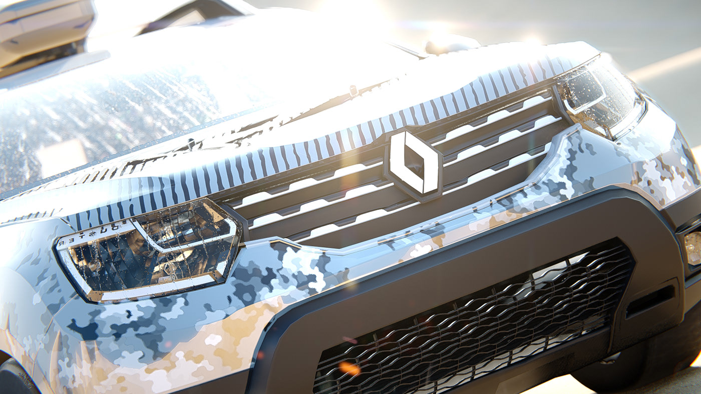 Renault Duster decals — Изображение №9 — Брендинг, Графика на Dprofile