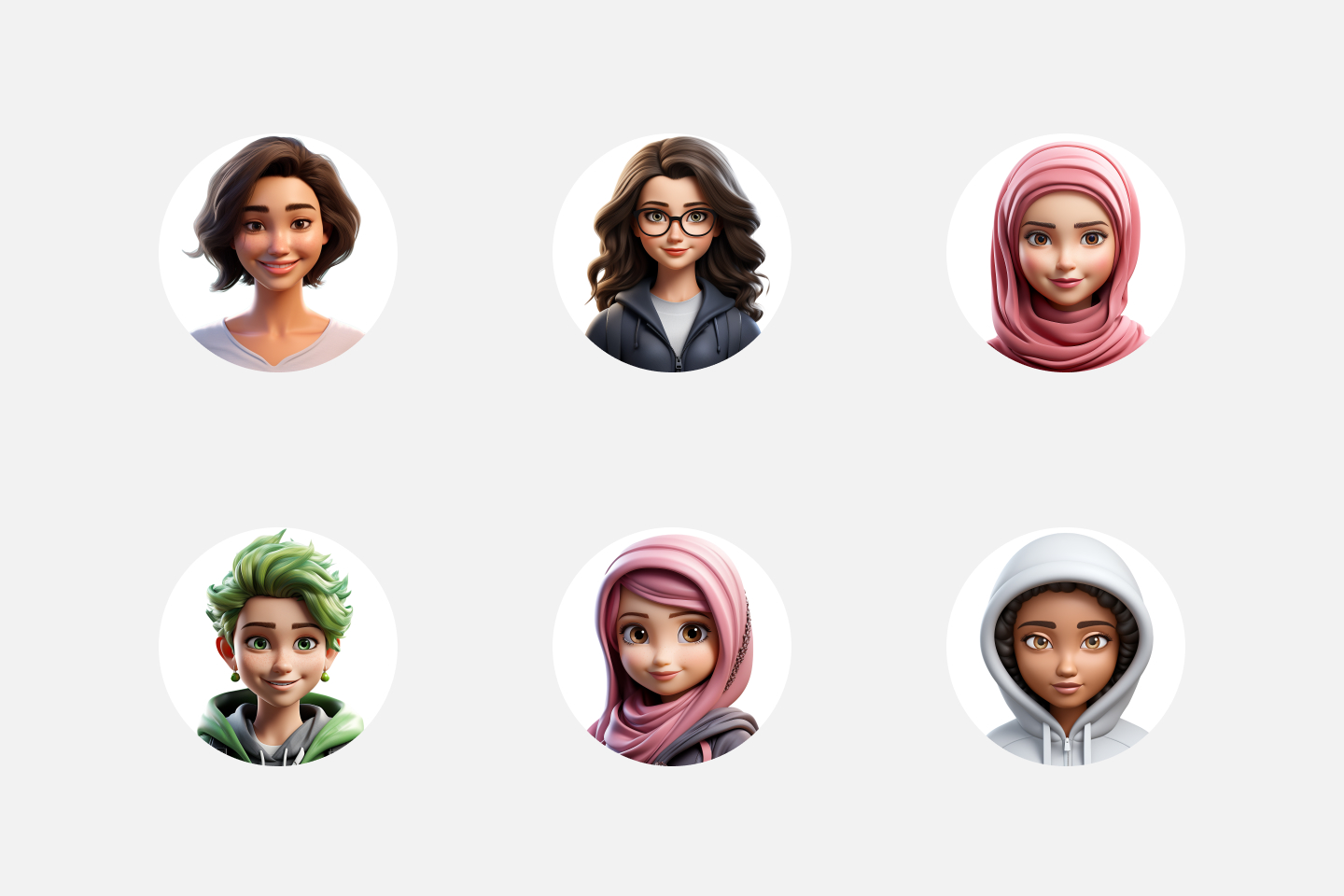 AI Animoji avatars — Изображение №2 — Иллюстрация, Графика на Dprofile