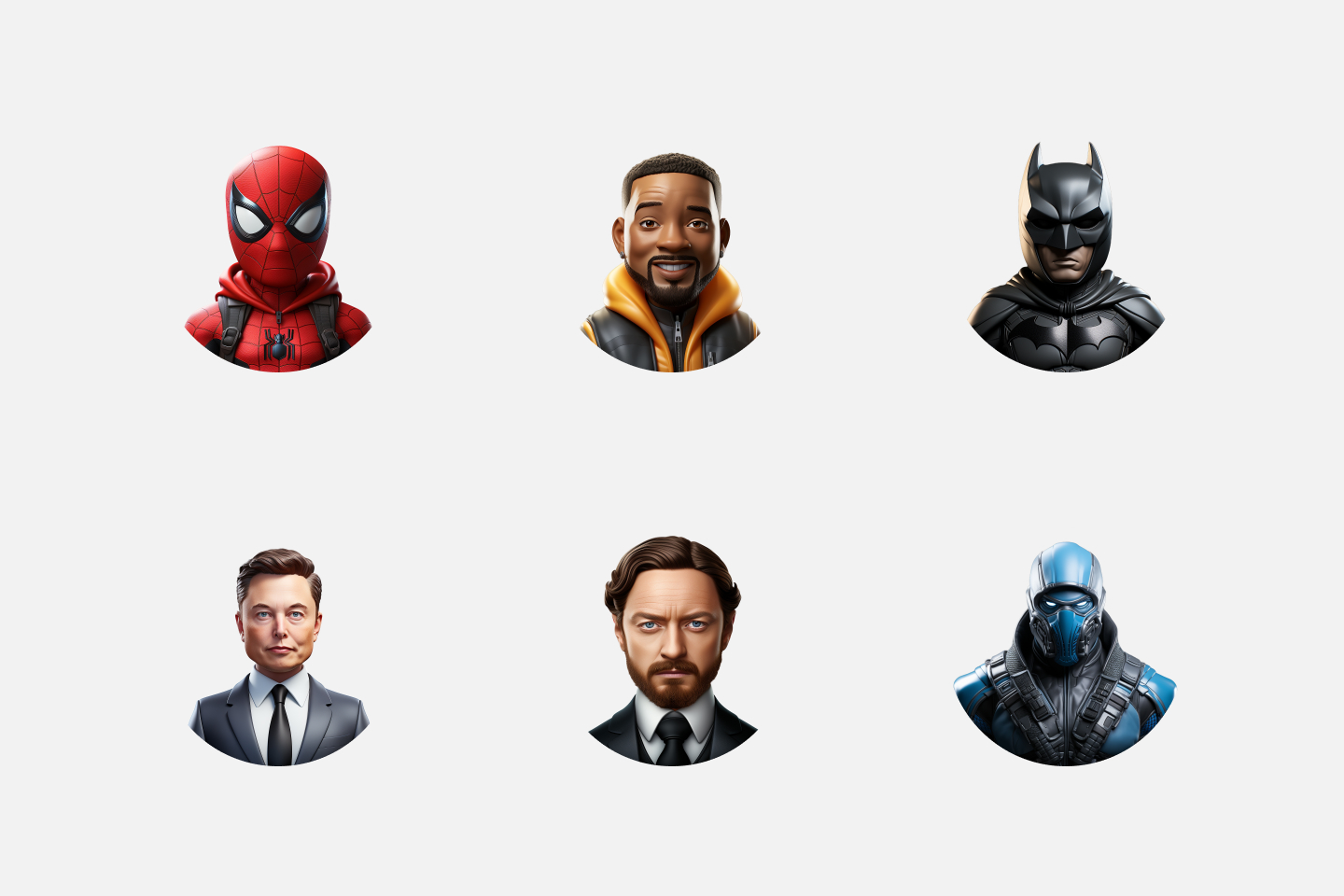 AI Animoji avatars — Изображение №4 — Иллюстрация, Графика на Dprofile