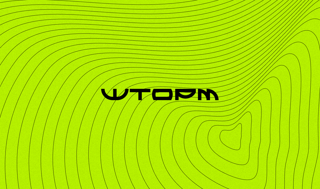 ШТОРМ | Логотип и айдентика сервиса аренды спорт-инвентаря — Изображение №1 — Брендинг, Графика на Dprofile