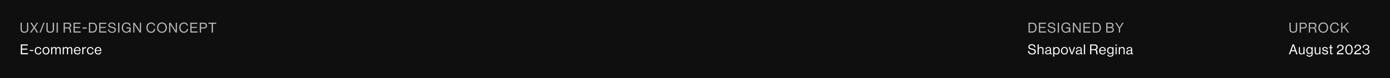 MASSIMO / E-commerce Redesign Concept — Изображение №1 — Интерфейсы на Dprofile