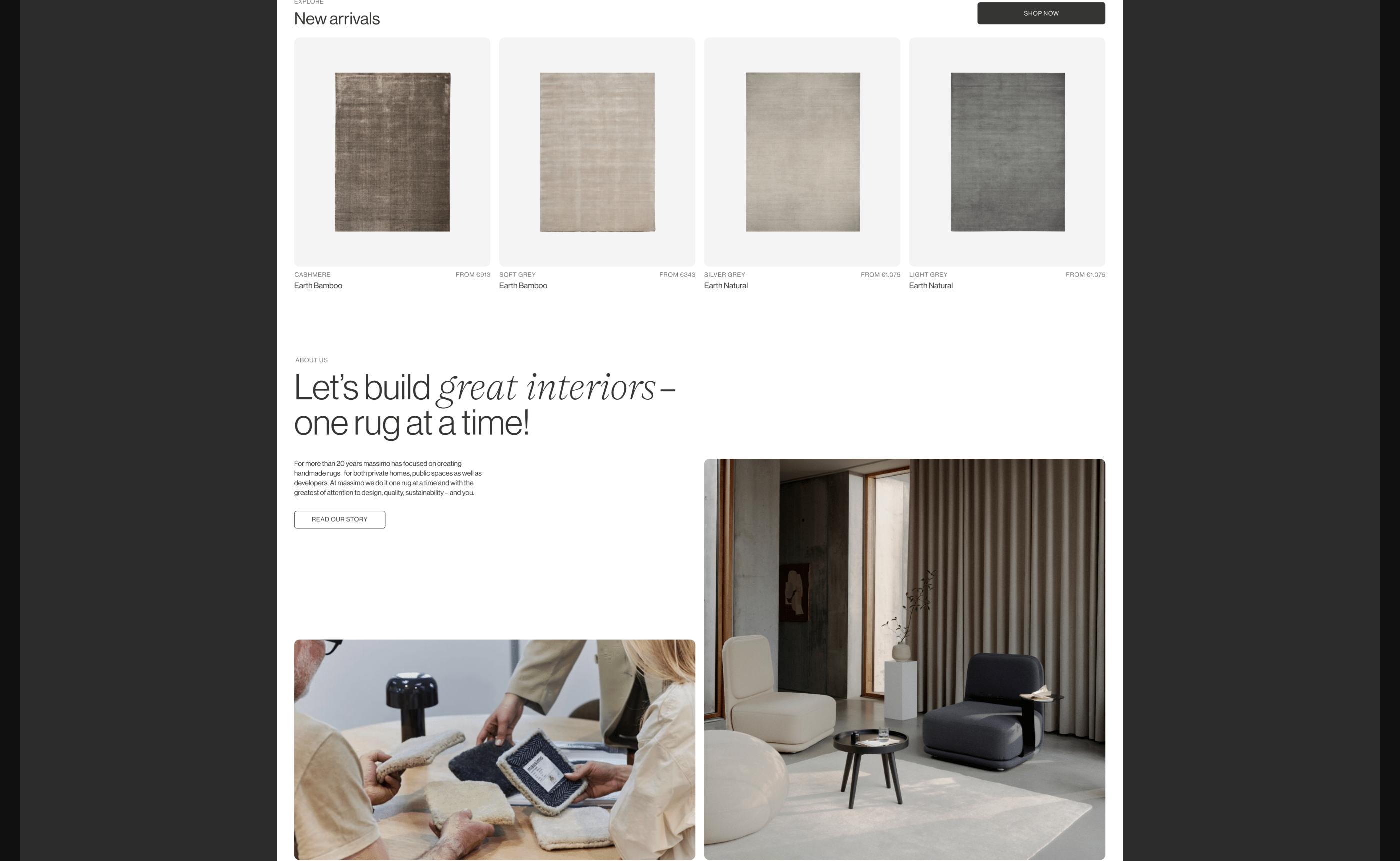 MASSIMO / E-commerce Redesign Concept — Изображение №4 — Интерфейсы на Dprofile