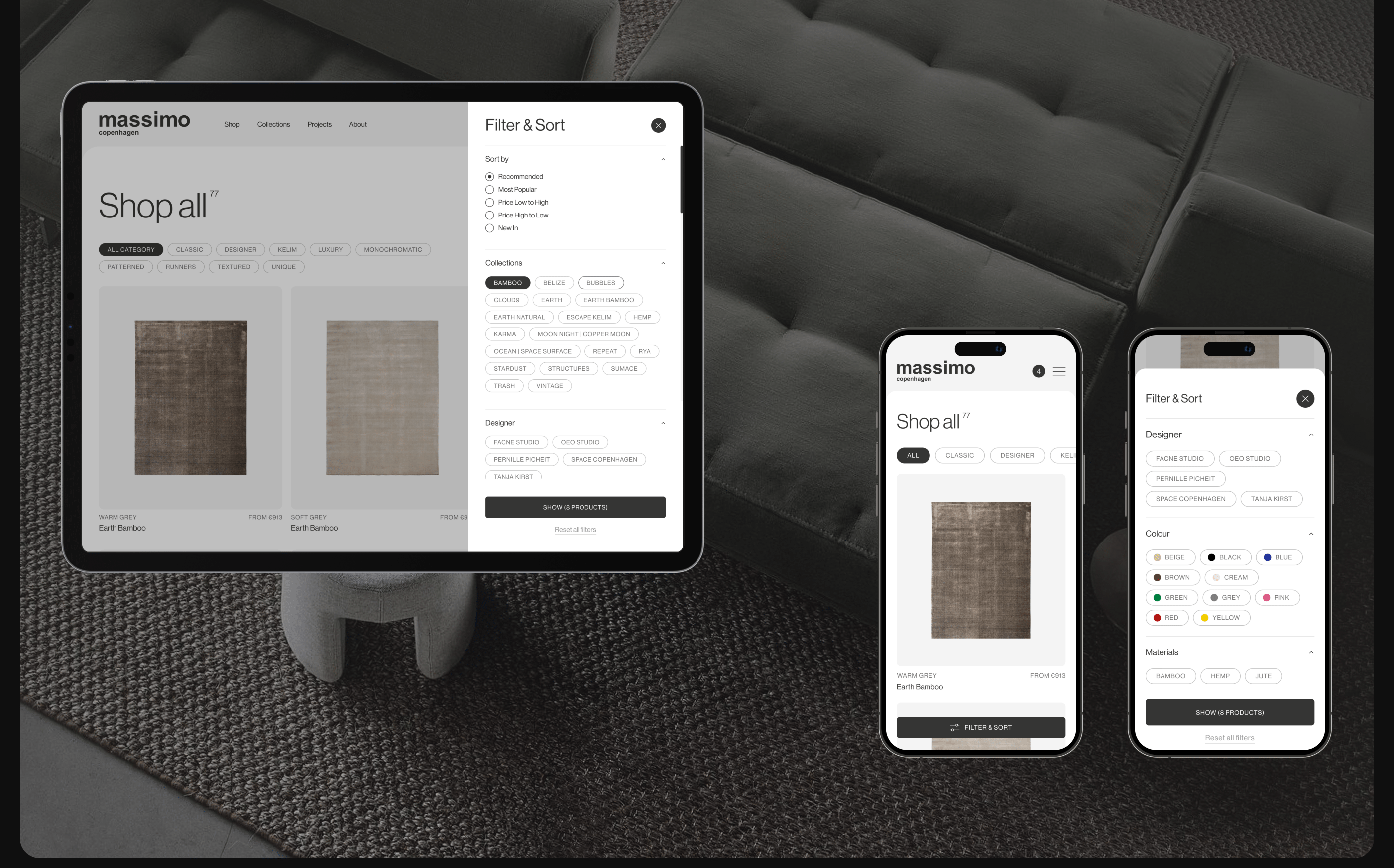 MASSIMO / E-commerce Redesign Concept — Изображение №10 — Интерфейсы на Dprofile