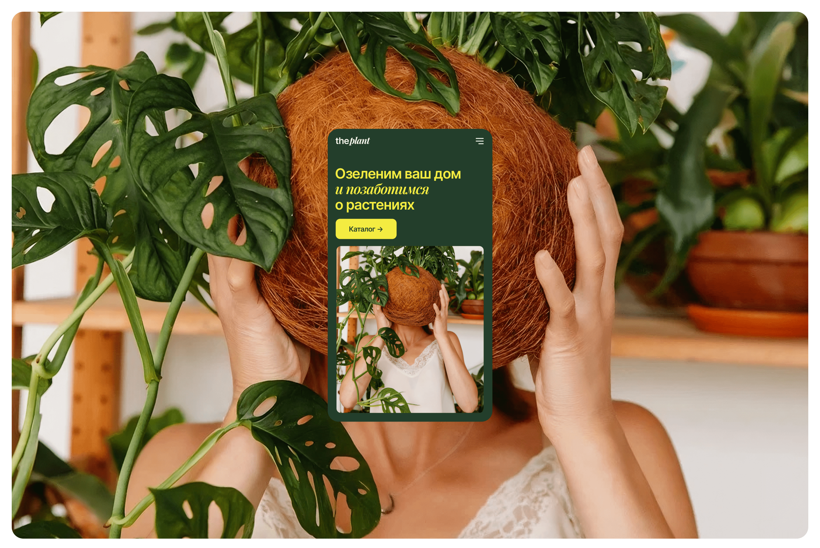 The Plants — интернет магазин комнатных растений — Изображение №1 — Интерфейсы на Dprofile