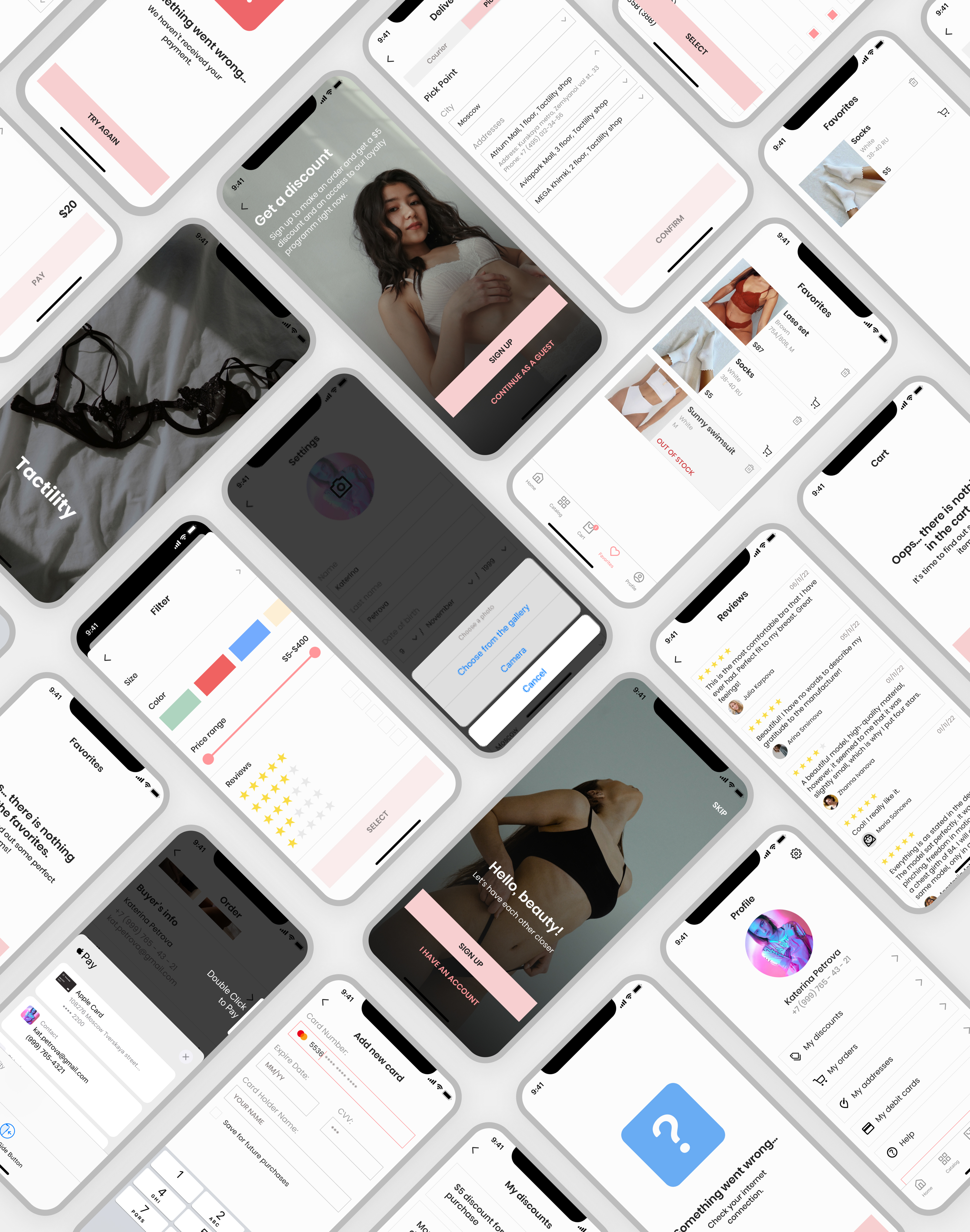Tactility//A lingerie online store — Изображение №17 — Интерфейсы на Dprofile