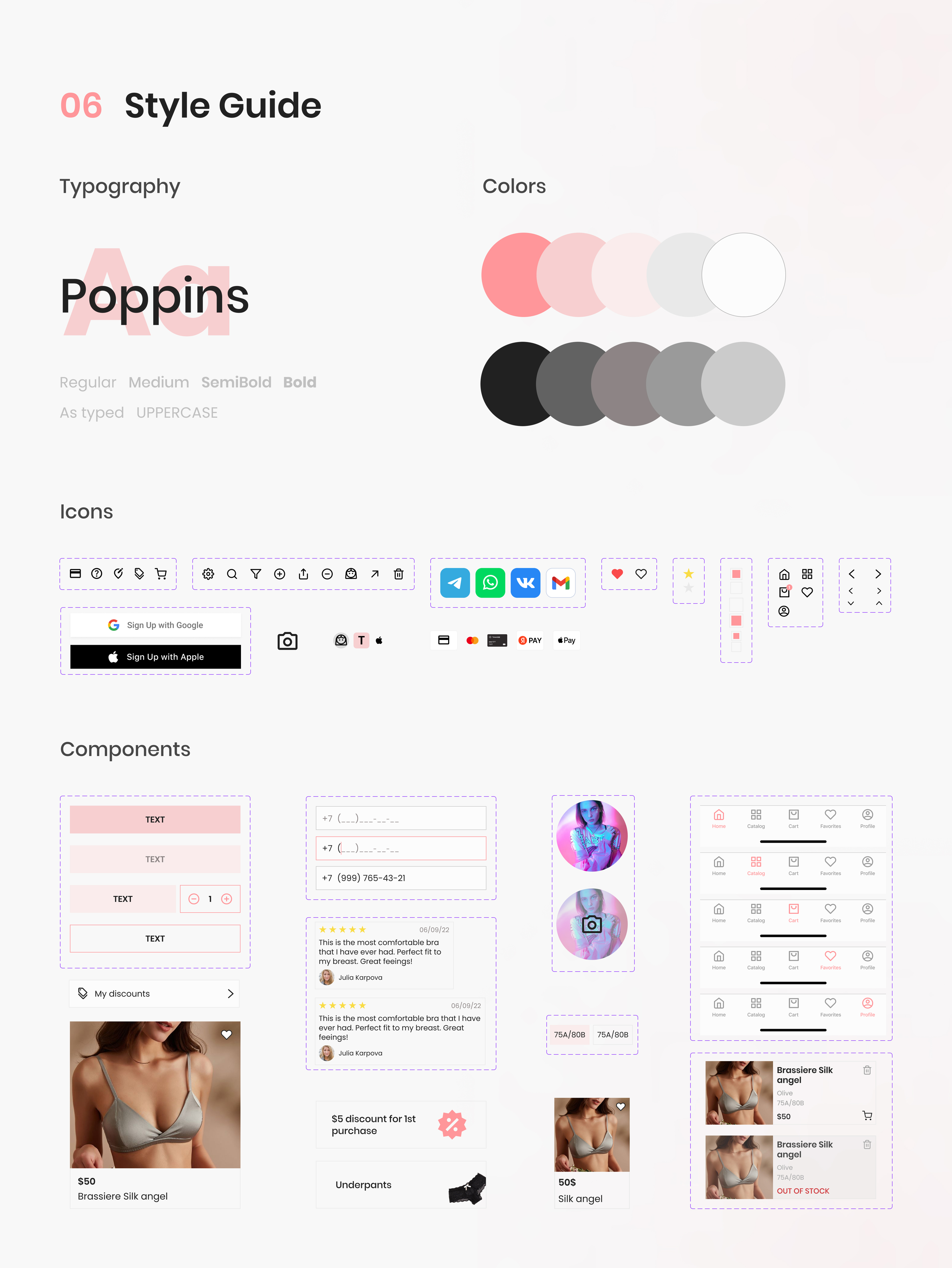Tactility//A lingerie online store — Изображение №9 — Интерфейсы на Dprofile