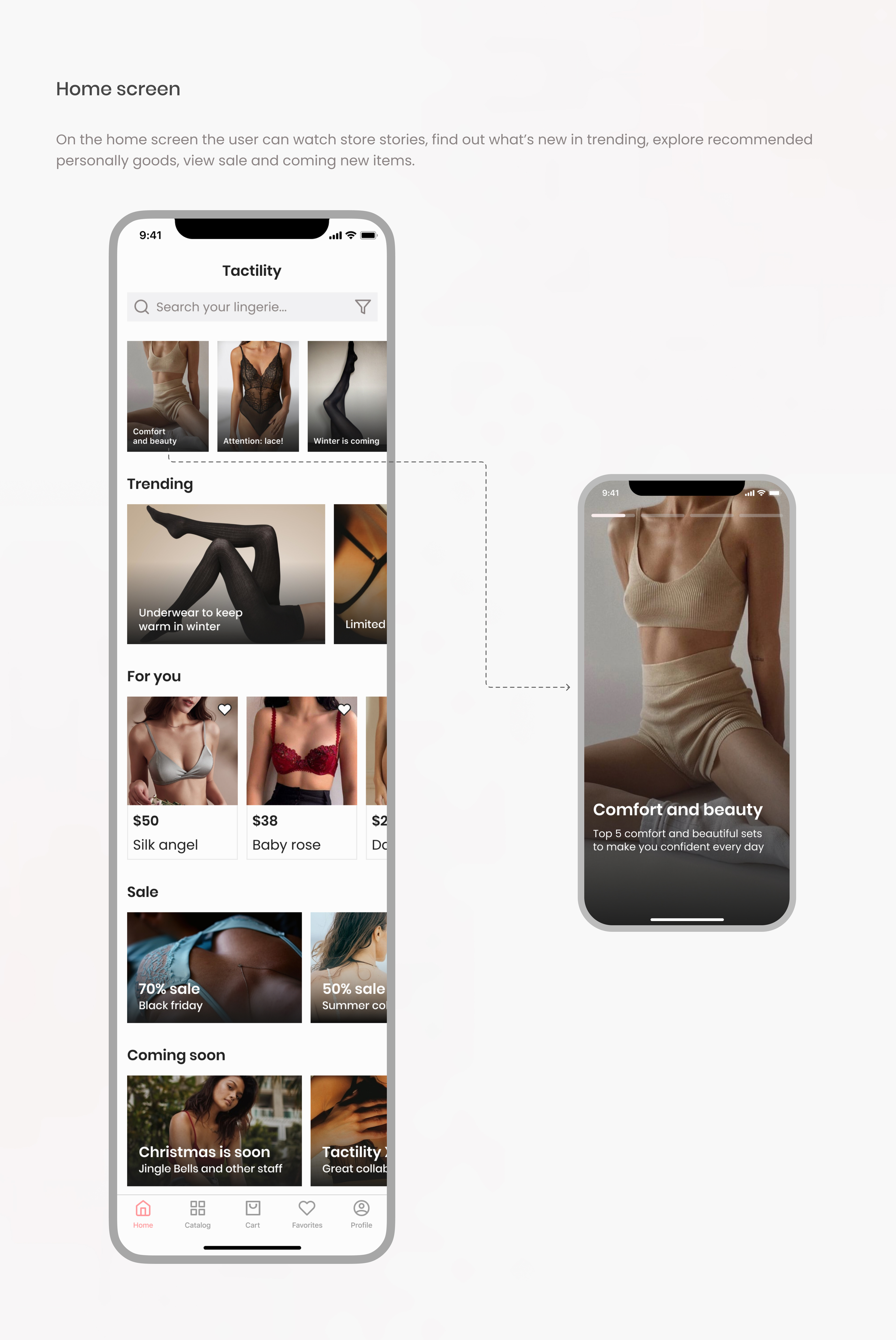 Tactility//A lingerie online store — Изображение №13 — Интерфейсы на Dprofile