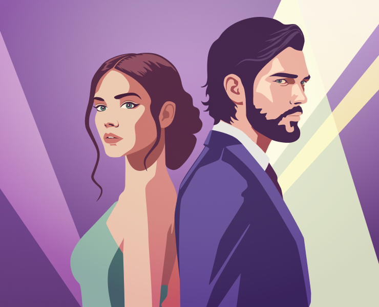 Вместе или нет | Иллюстрация для МТС Строки на Dprofile