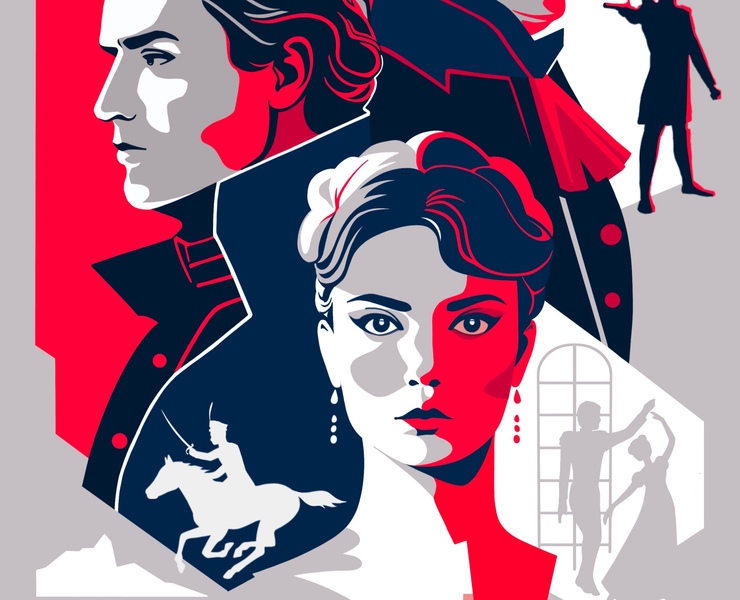 Проза. Портреты. Постеры — Иллюстрация, Графика на Dprofile