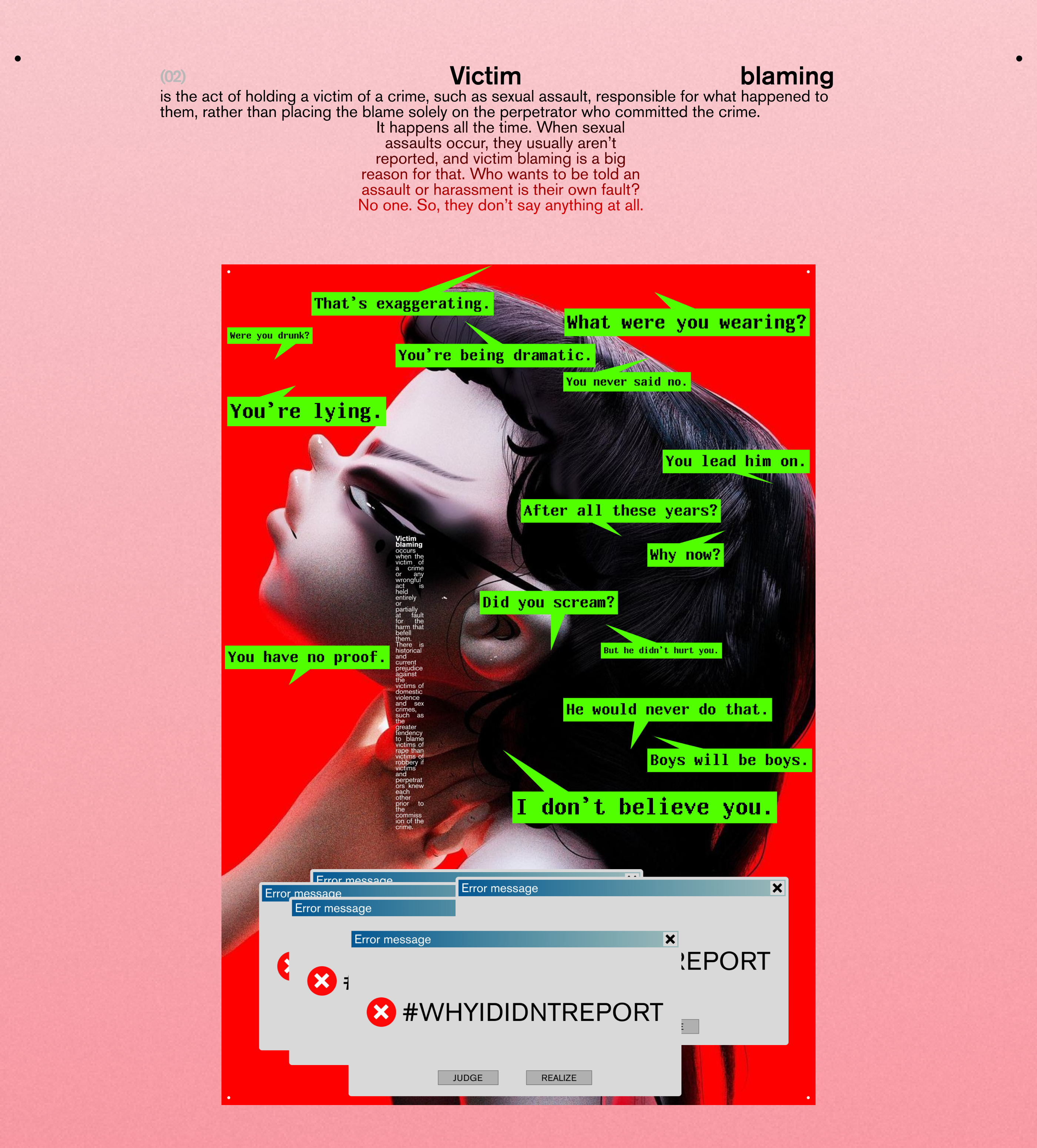 Feminists posters — Изображение №3 — Графика на Dprofile