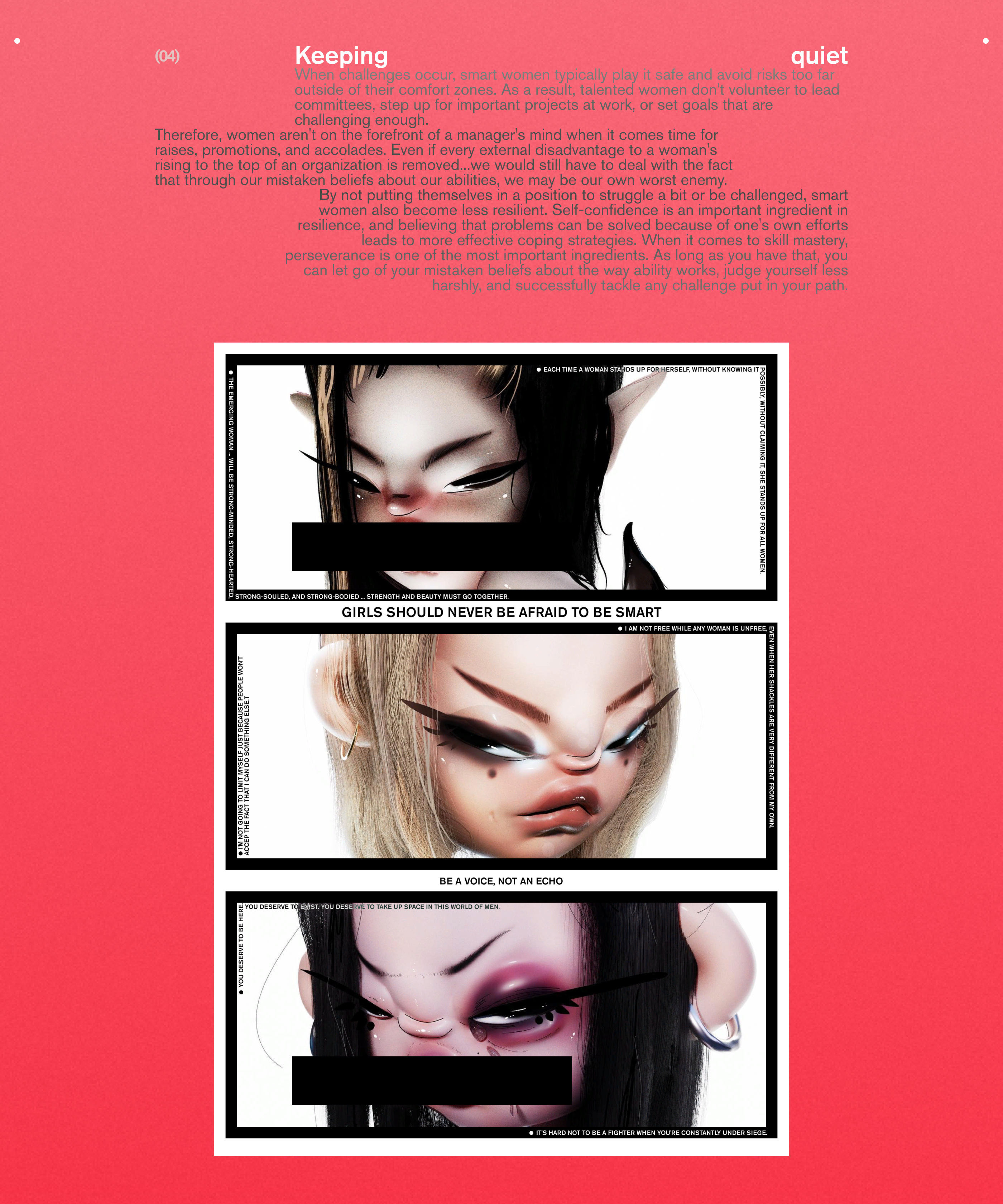 Feminists posters — Изображение №5 — Графика на Dprofile