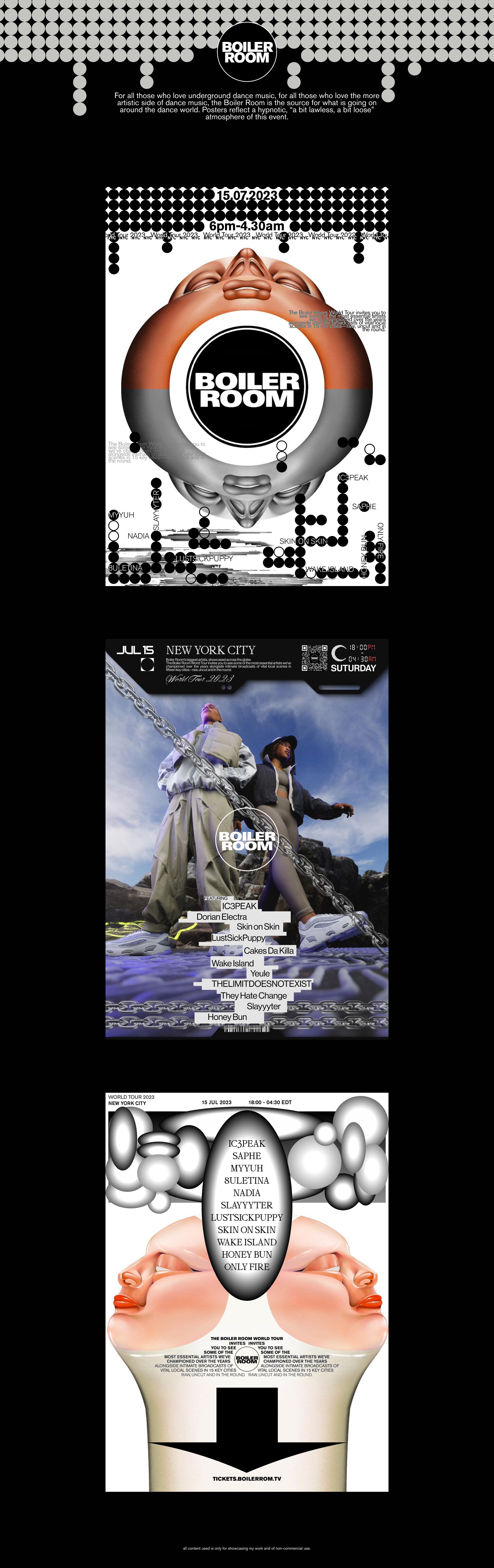 AFTERLIFE / BOILER ROOM posters design — Изображение №3 — Графика на Dprofile