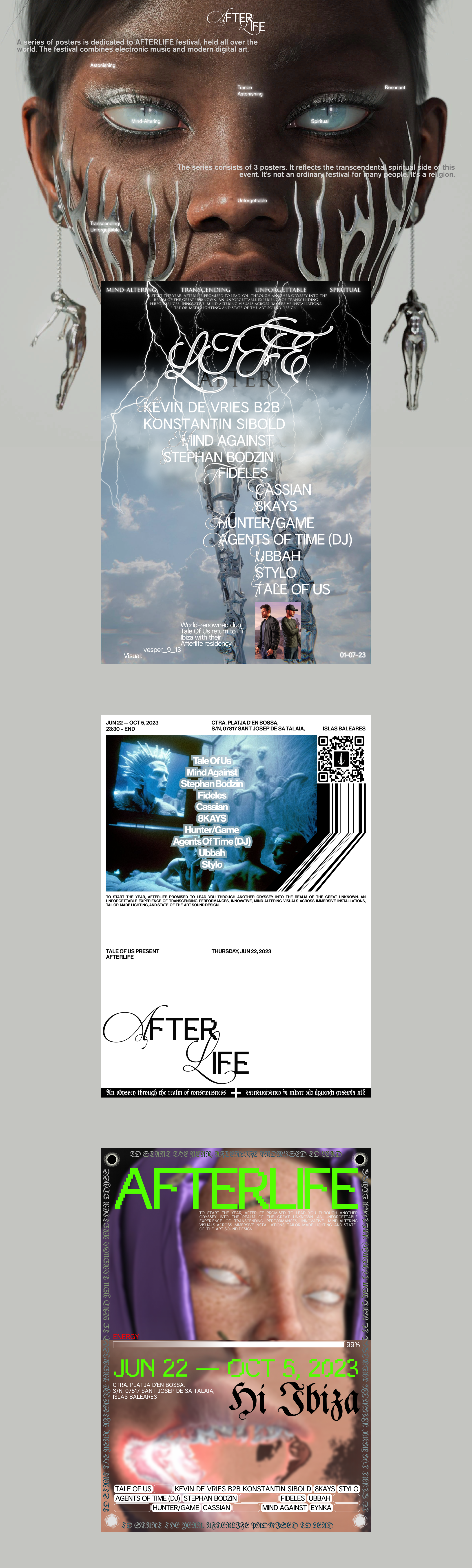 AFTERLIFE / BOILER ROOM posters design — Изображение №2 — Графика на Dprofile