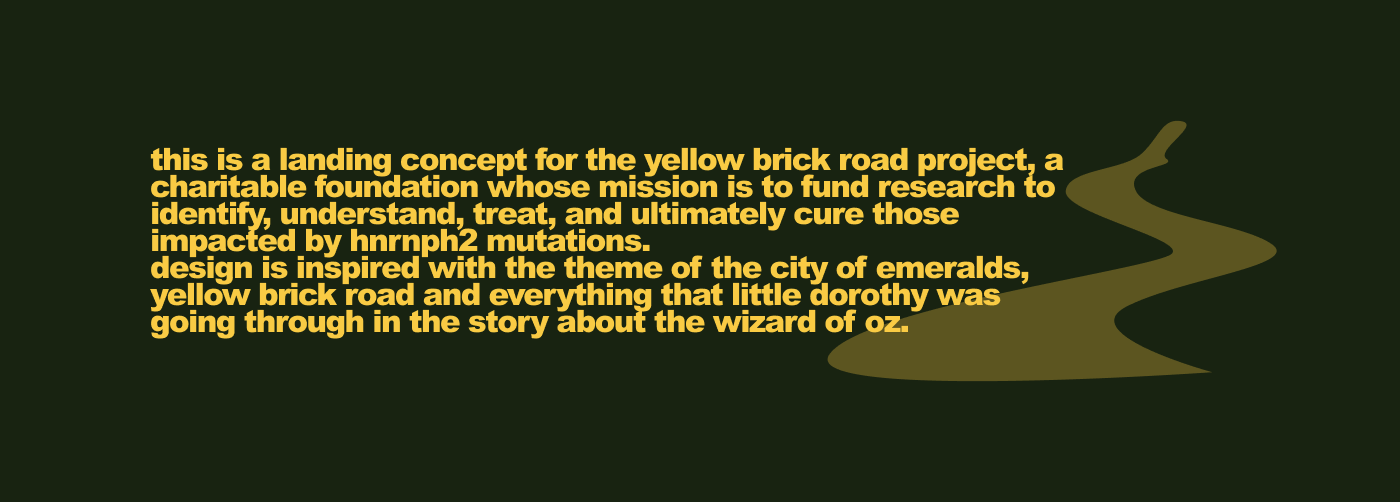 Yellow Brick Road Project | Landing Page — Изображение №2 — Интерфейсы, Графика на Dprofile