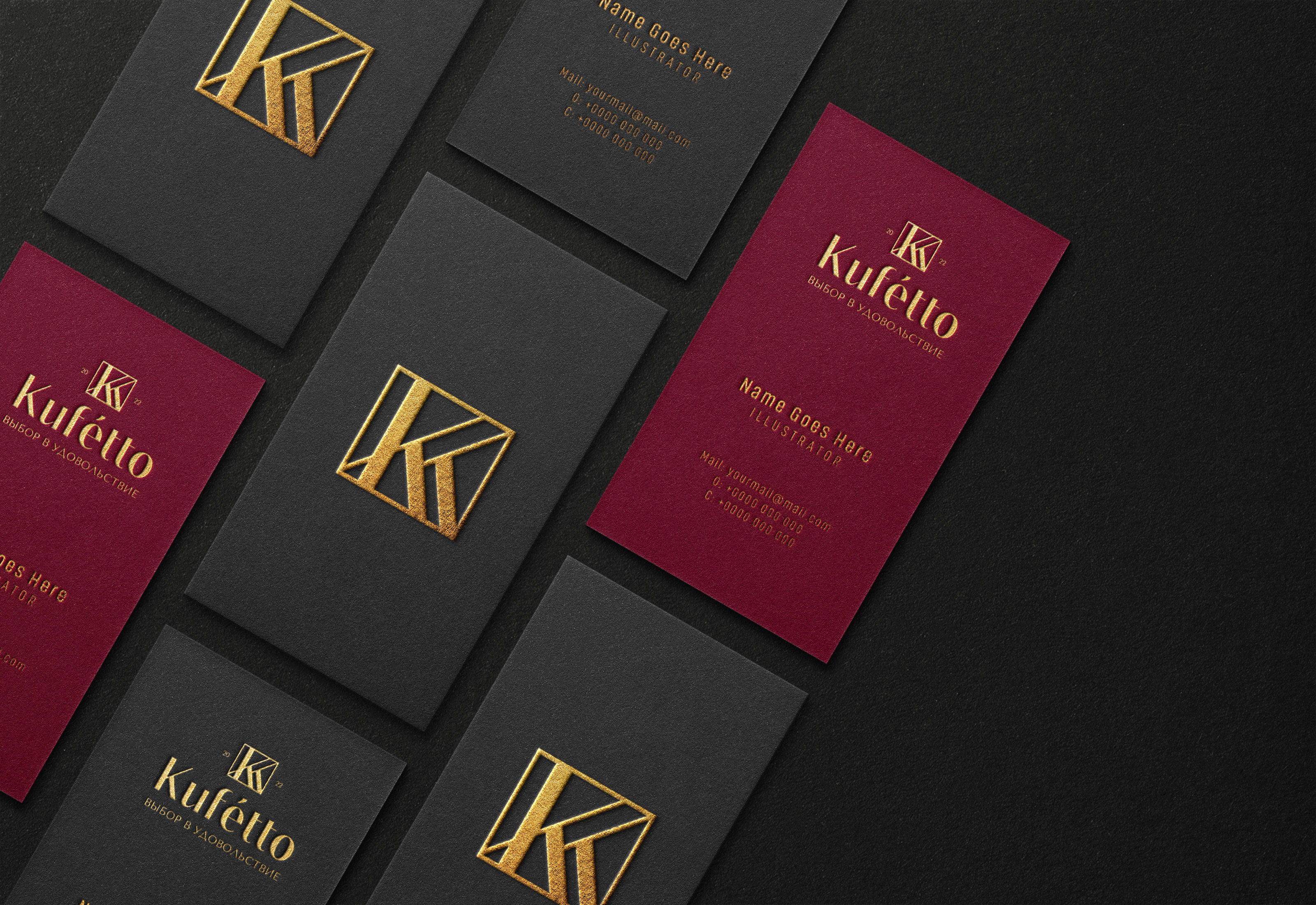 Логотип для мебельной компании Kufetto — Изображение №8 — Брендинг на Dprofile