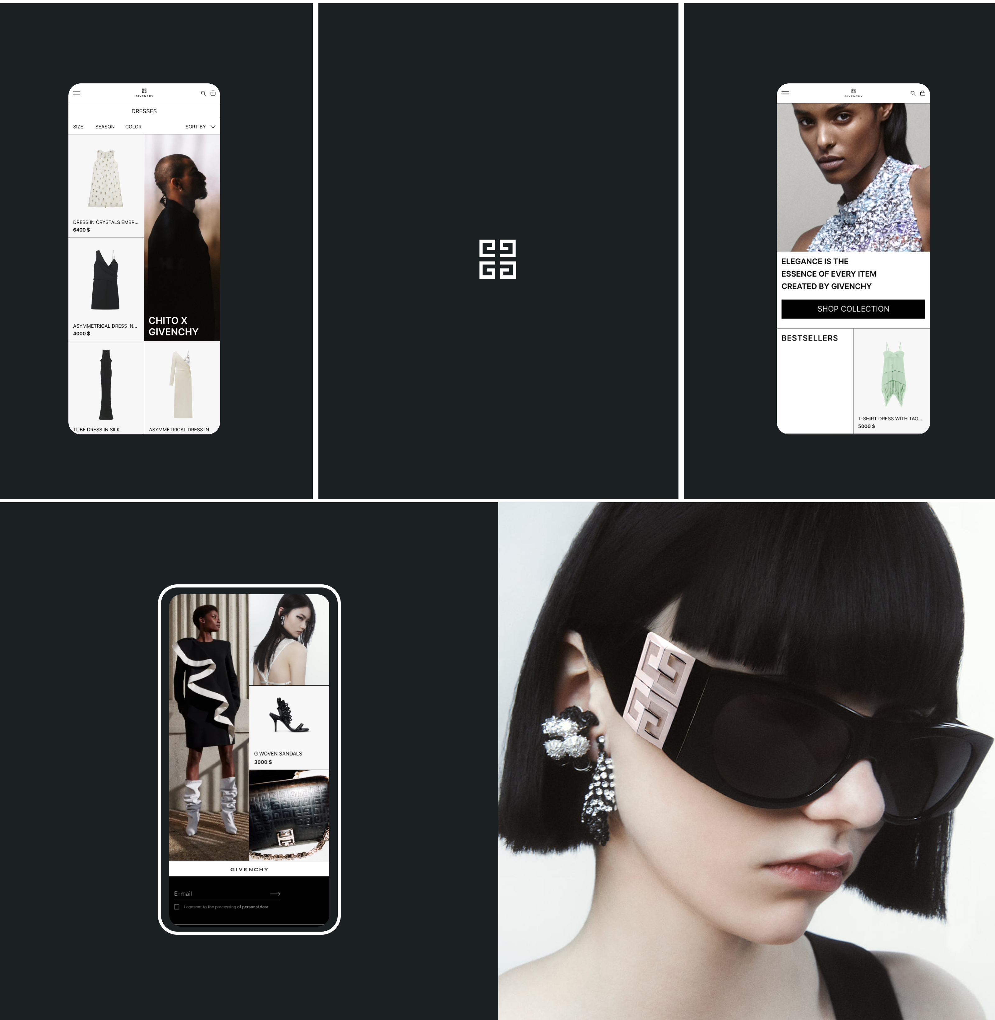 Website Redesign Concept: GIVENCHY — Изображение №8 — Интерфейсы на Dprofile