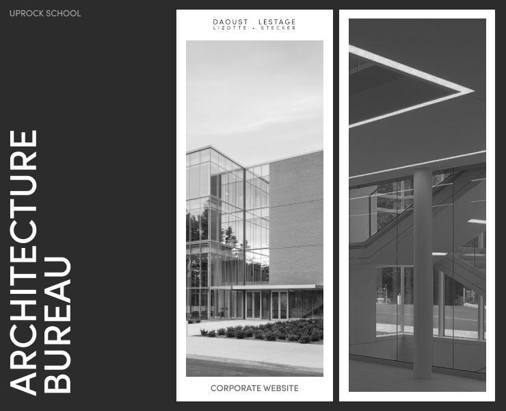 Daoust Lestage | Corporate website | Redesign — Интерфейсы на Dprofile