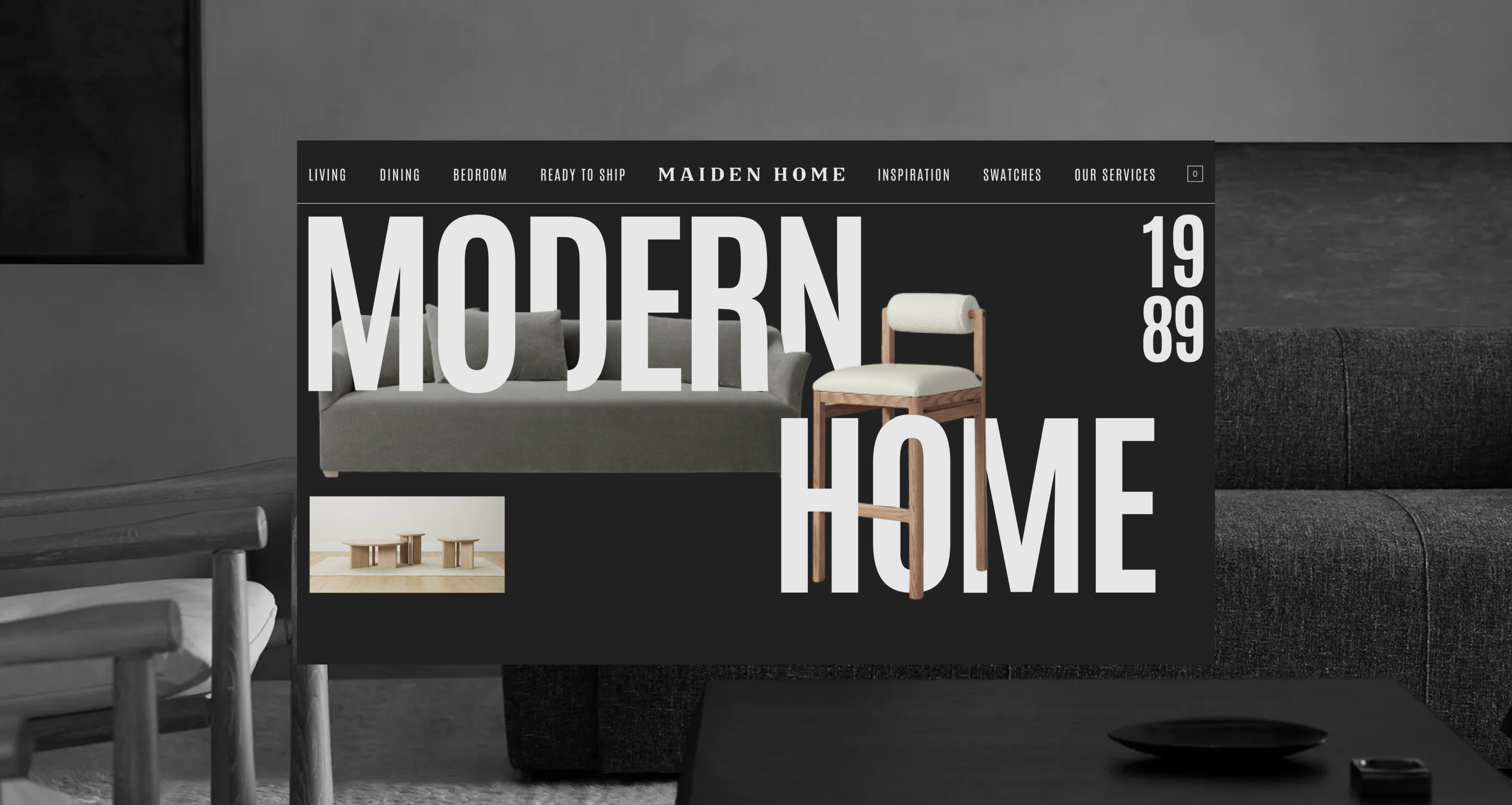 E-commerce | Redesign concept | Maiden Home — Изображение №3 — Интерфейсы, Брендинг на Dprofile