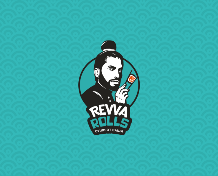 Revva Rolls: branding&other for sushi bar на Dprofile
