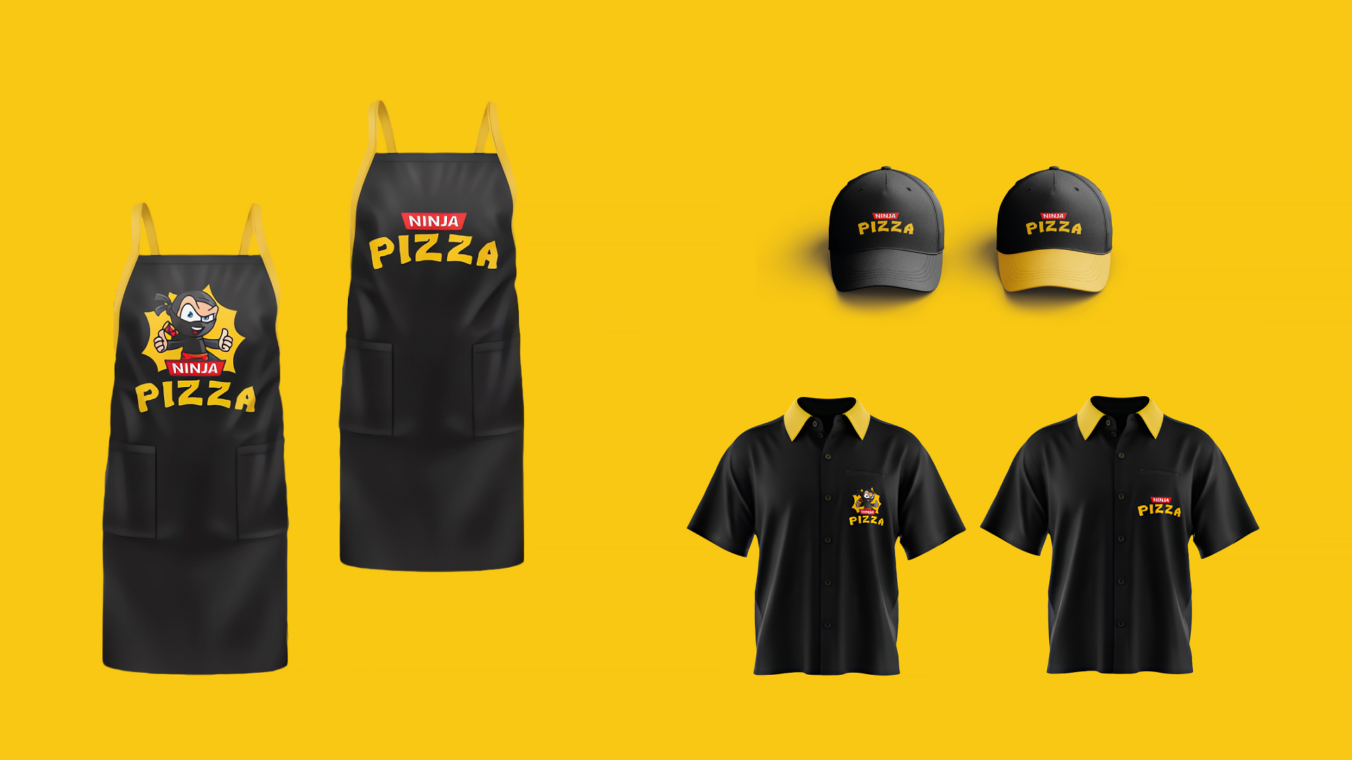 Ninja Pizza: branding — Изображение №11 — Брендинг, Маркетинг на Dprofile