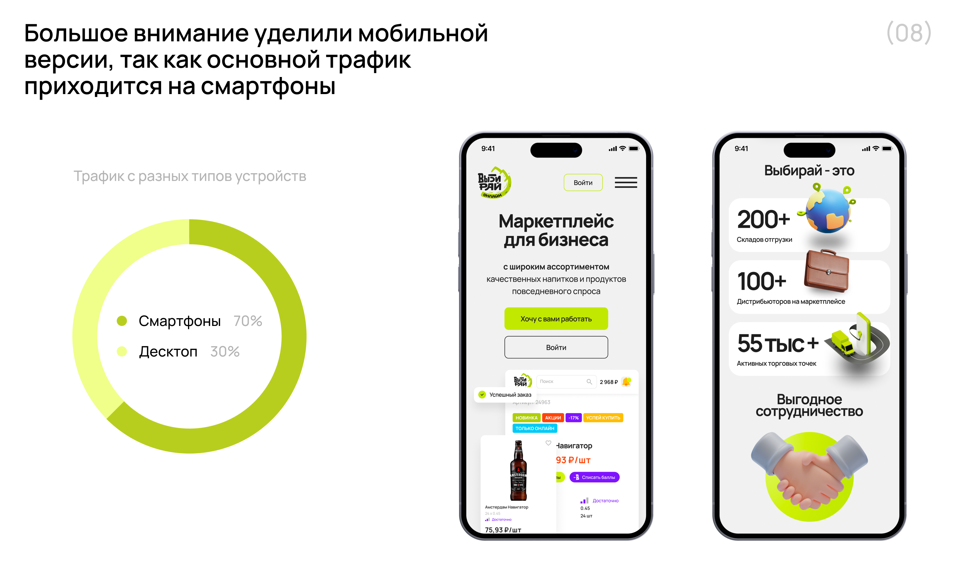Ребрендинг и сервис «Выбирай» — Изображение №10 — Интерфейсы, Брендинг на Dprofile