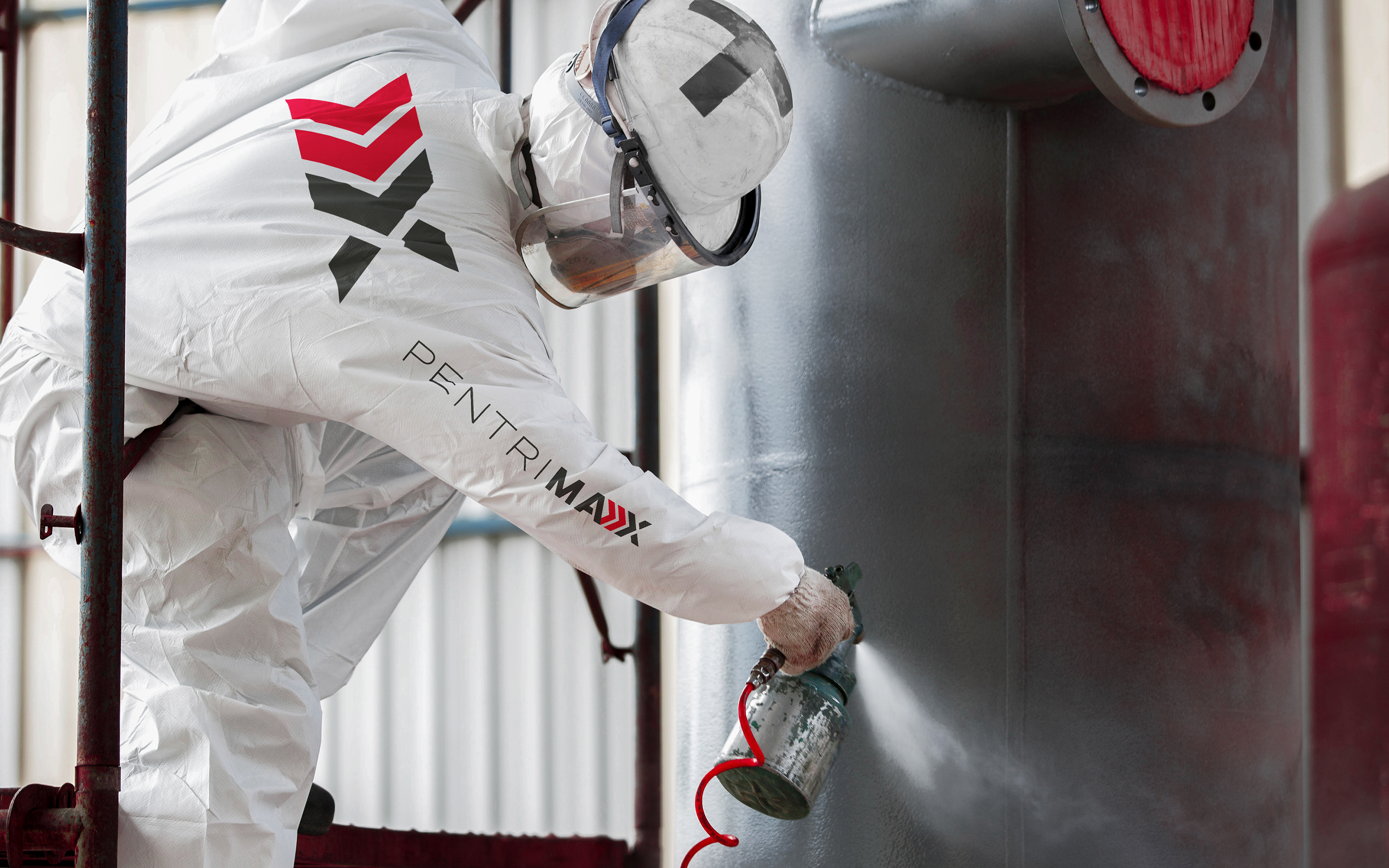 PENTRIMAX © INDUSTRIAL COATINGS BRANDING — Изображение №6 — Брендинг, Графика на Dprofile