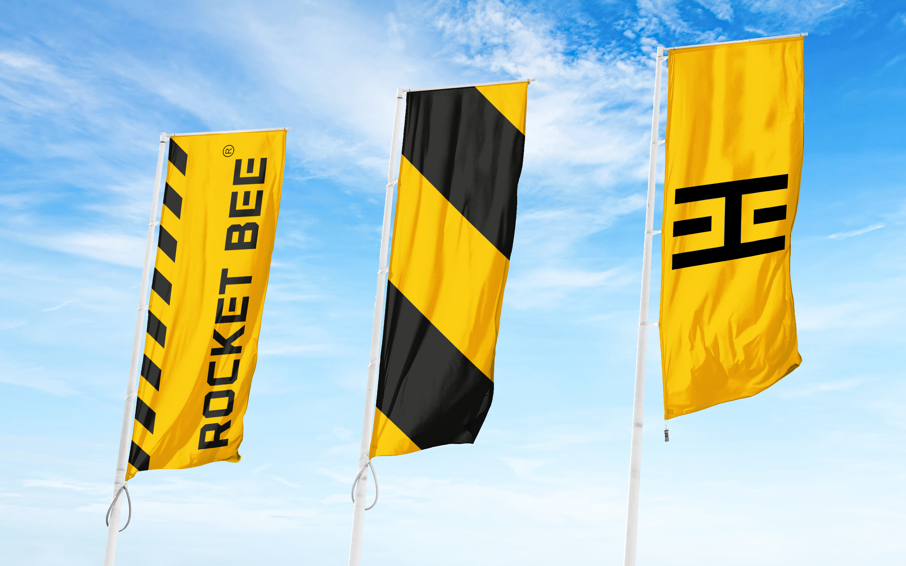 ROCKET BEE © VERSATILE HEAVY MACHINERY BRANDING — Изображение №9 — Брендинг, Графика на Dprofile