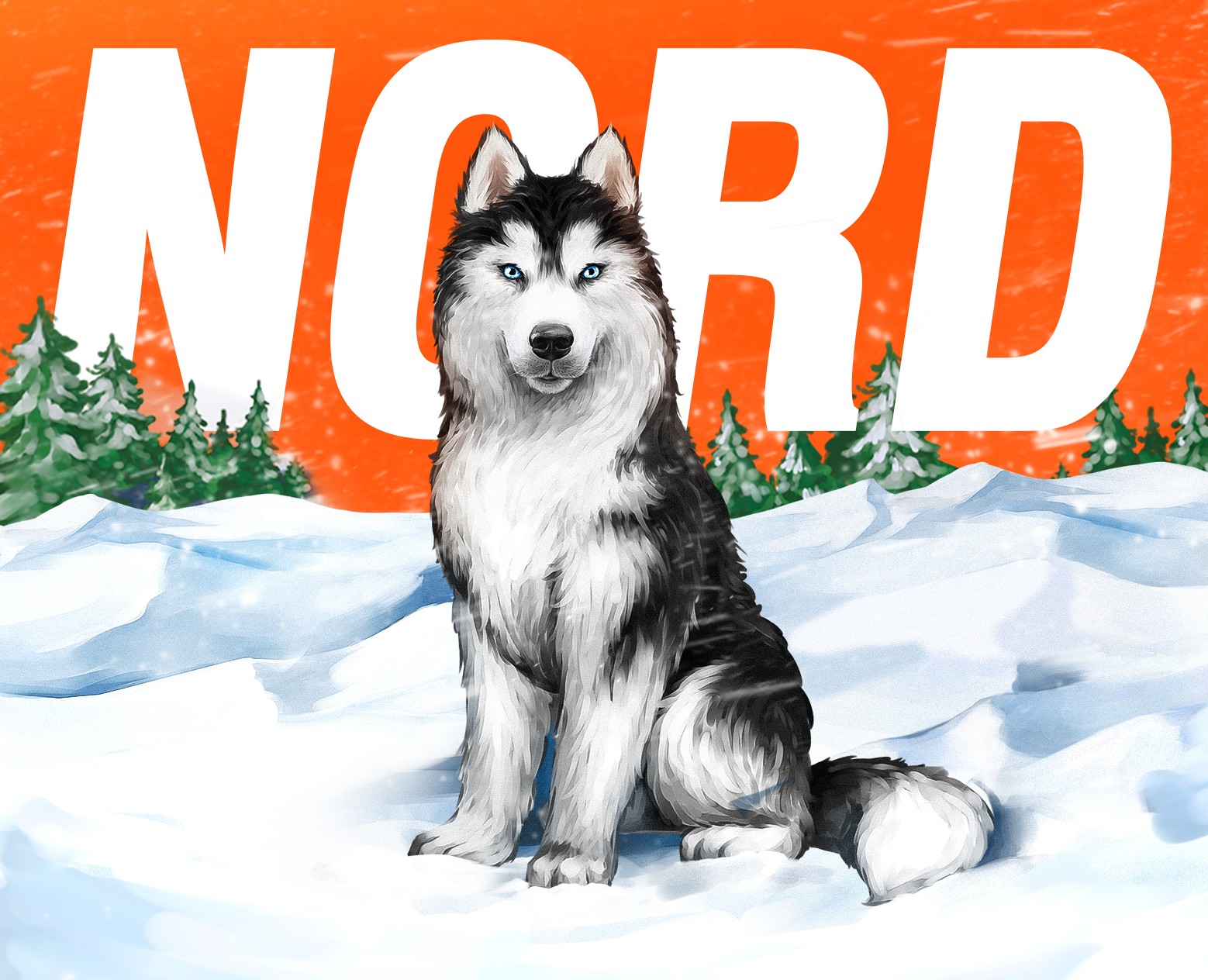 NORD KNAUF © NORTHERN REGIONS INSULATION KEY VISUAL — Брендинг, Иллюстрация на Dprofile